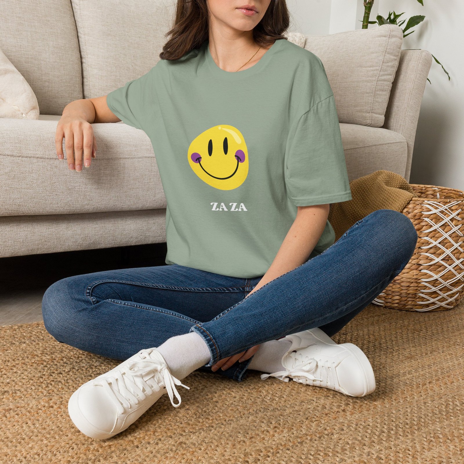 BODâ„¢ ZaZa Unisex Softstyle T-Shirt. - Image 34