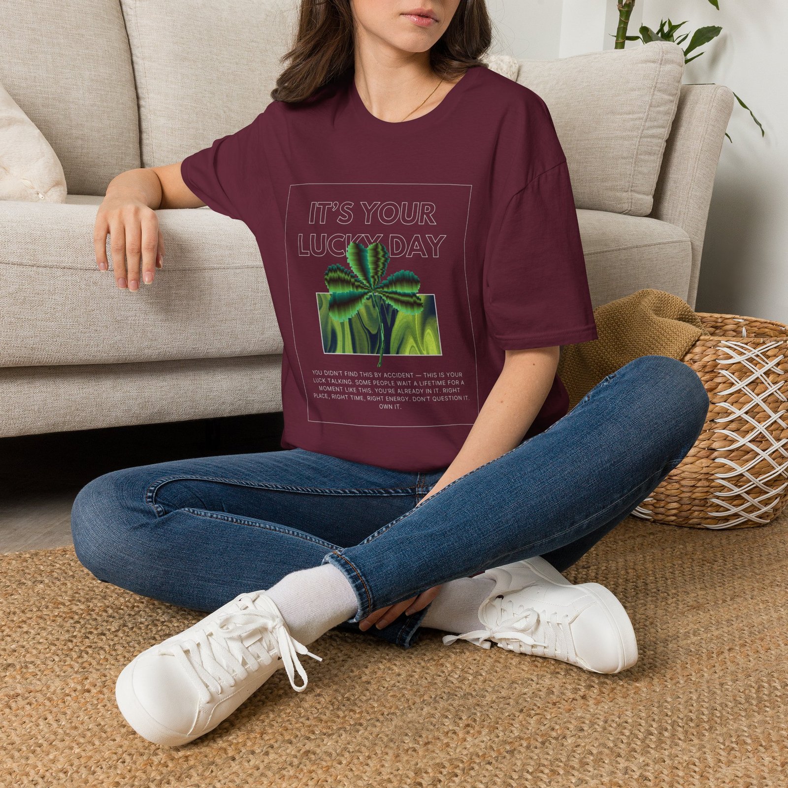 BODâ„¢ Your Lucky Day Unisex Softstyle T-Shirt. - Image 10