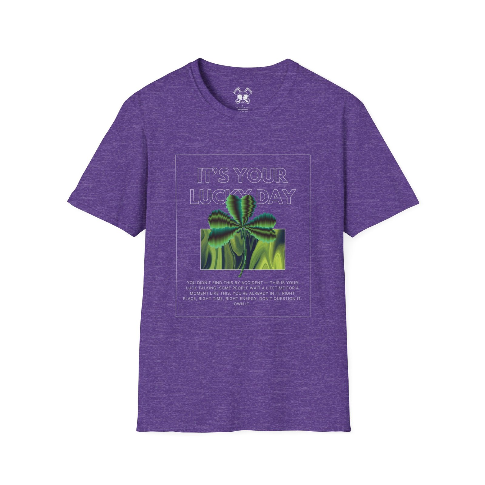 BODâ„¢ Your Lucky Day Unisex Softstyle T-Shirt. - Image 43
