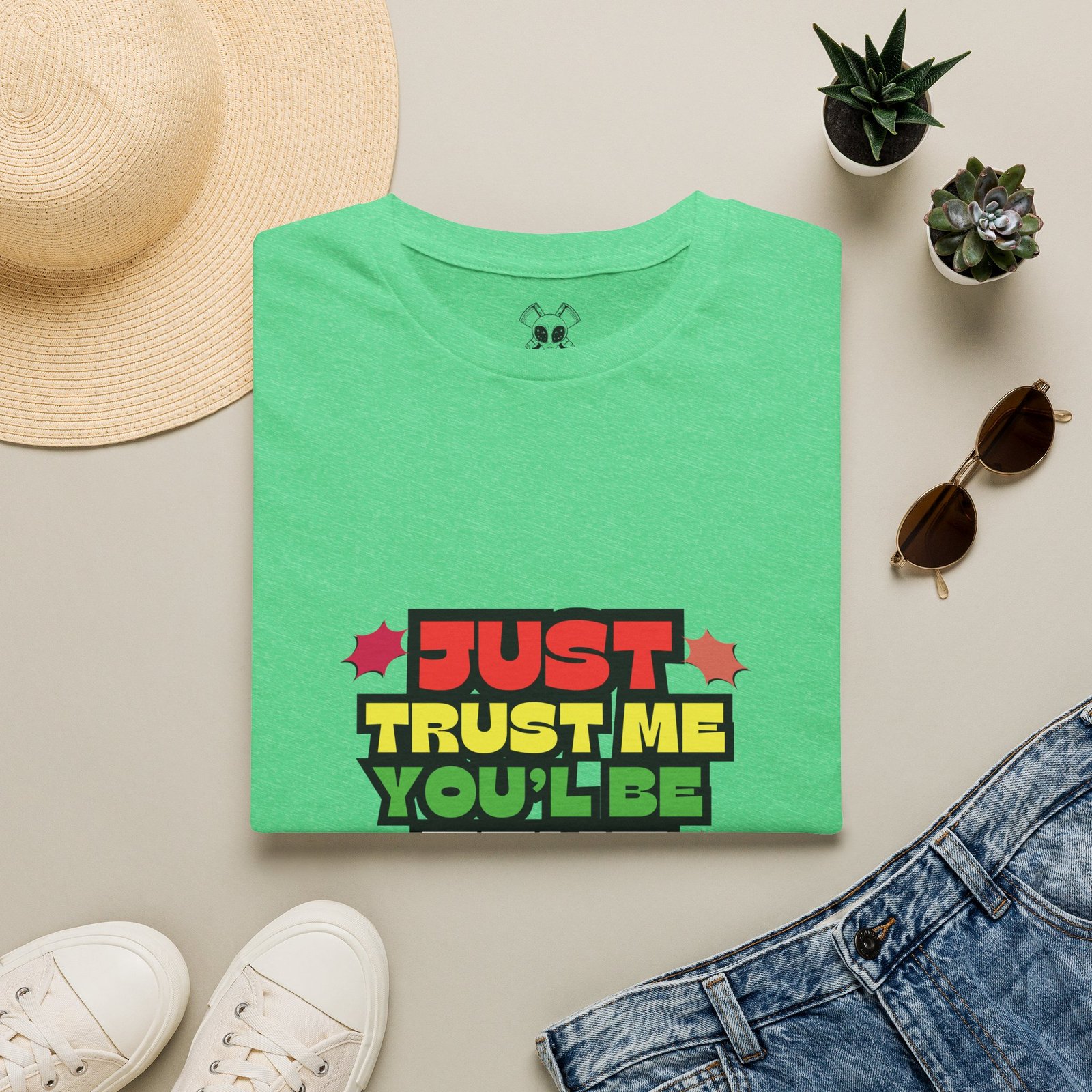 BODâ„¢ Just Trust Me Unisex Softstyle T-Shirt. - Image 33