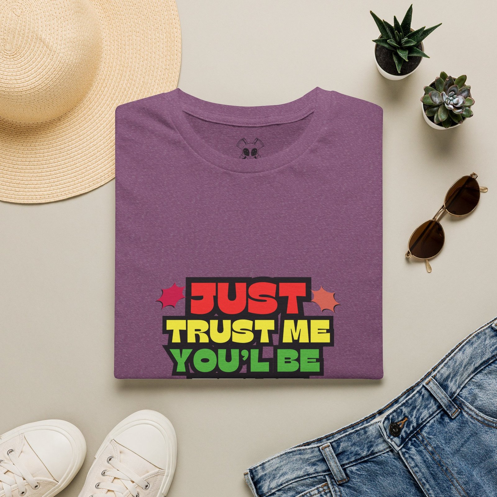 BODâ„¢ Just Trust Me Unisex Softstyle T-Shirt. - Image 57