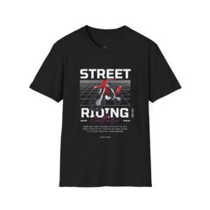 BOD™ Street Riding Motard Unisex Softstyle T-Shirt.