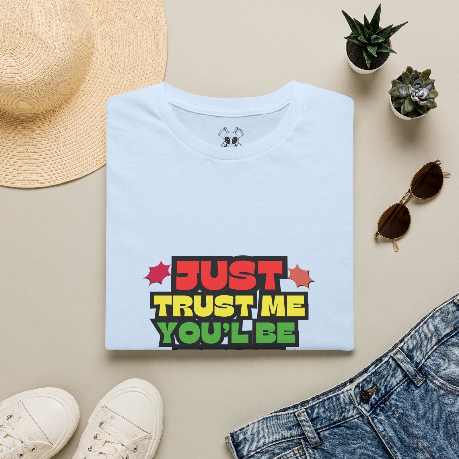 BODâ„¢ Just Trust Me Unisex Softstyle T-Shirt. - Image 45