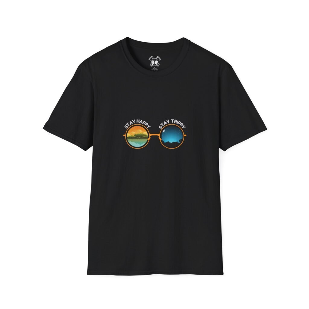 BOD™ Stay Happy Unisex Softstyle T-Shirt.