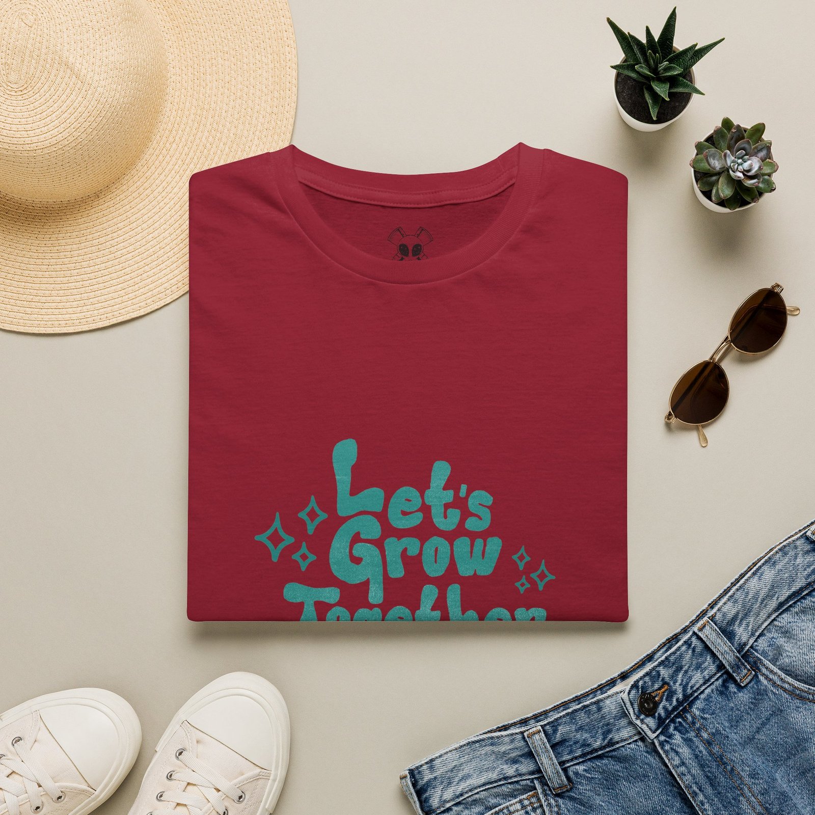 BODâ„¢ Let's Grow Together Unisex Softstyle T-Shirt. - Image 33