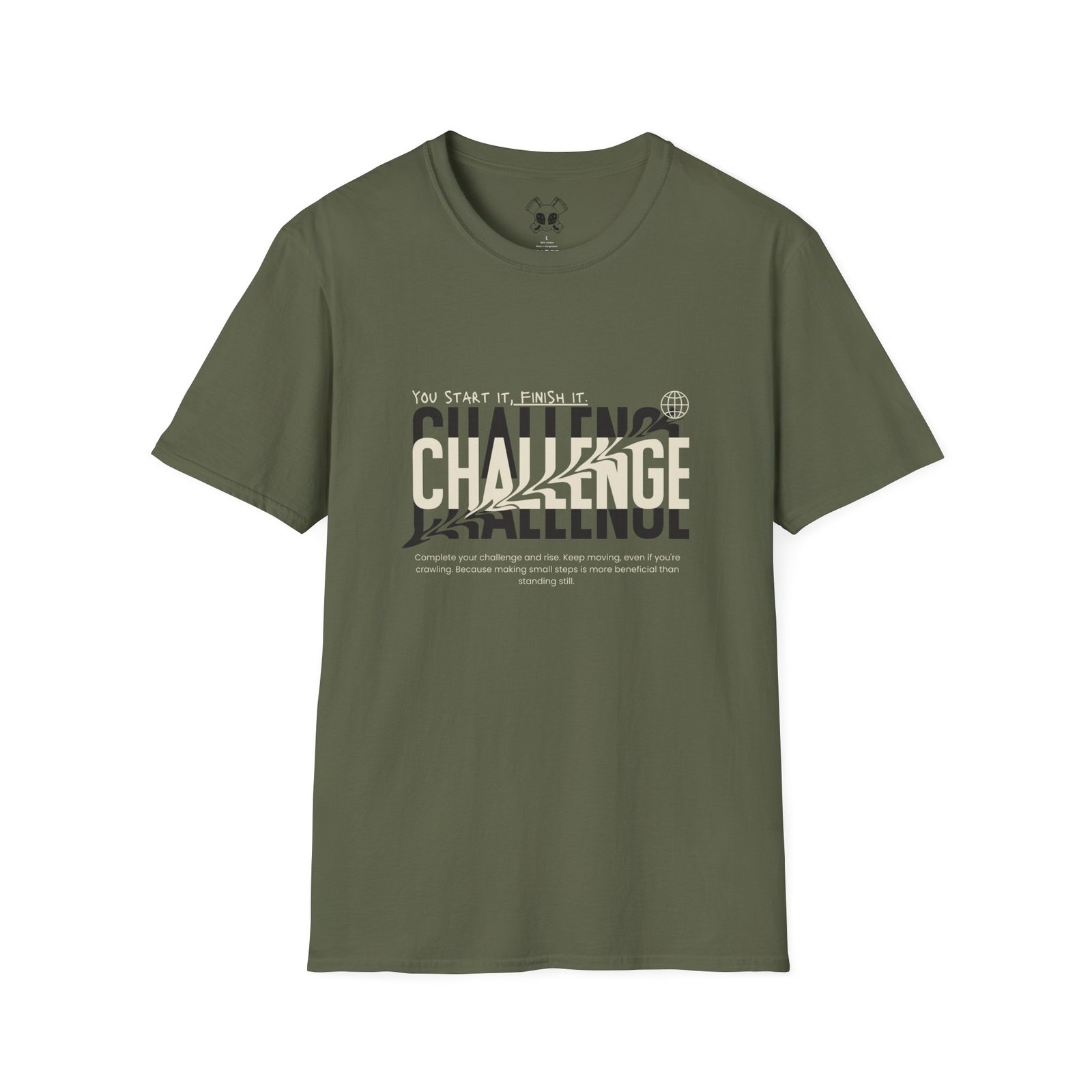 BODâ„¢ You Start It, Finish It Unisex Softstyle T-Shirt.