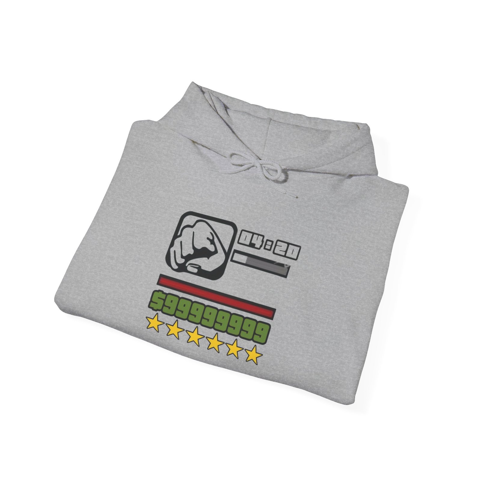 BODâ„¢ "Five Stars - GTA" Unisex Hoodie - Image 12