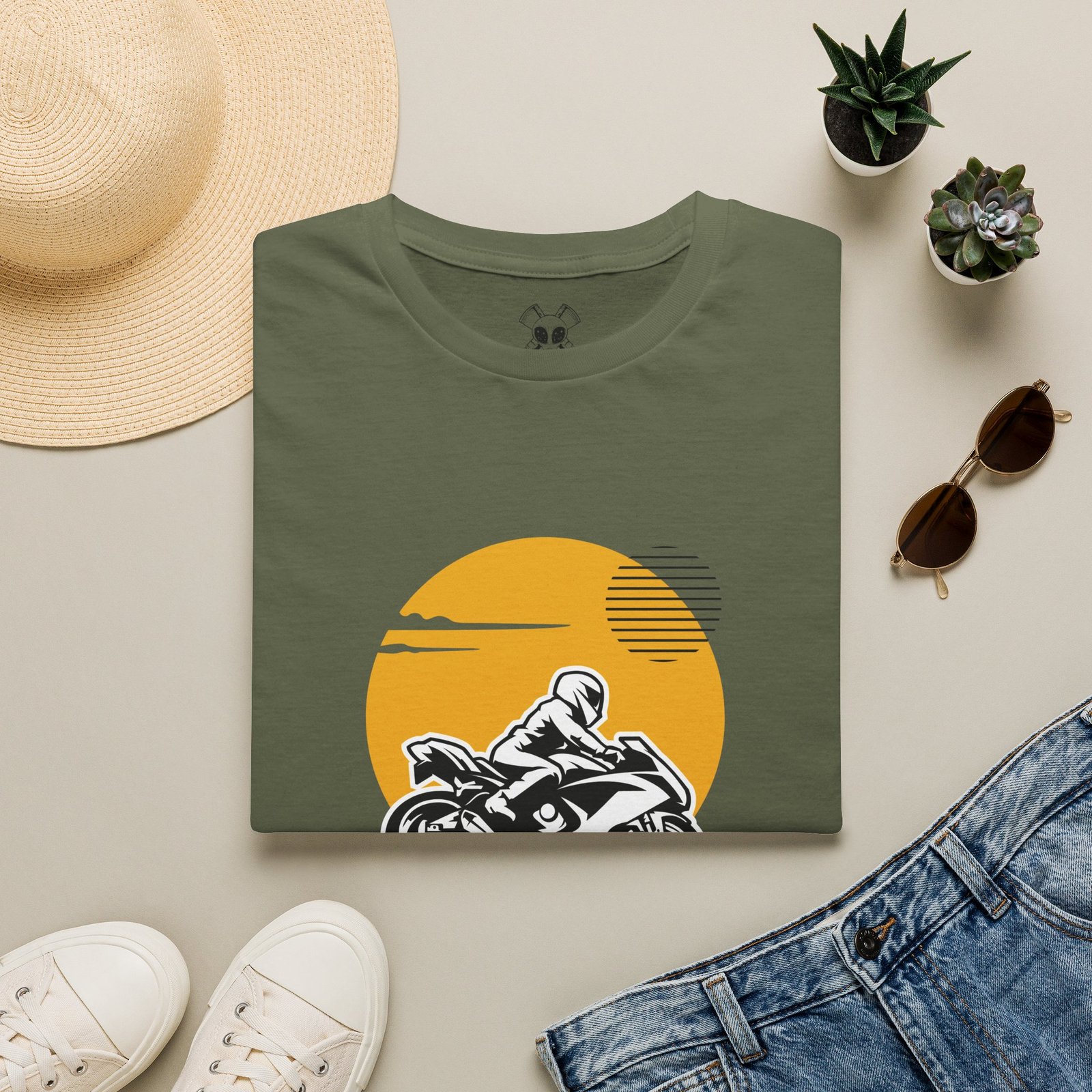 BODâ„¢ I'm A Biker Unisex Softstyle T-Shirt. - Image 9