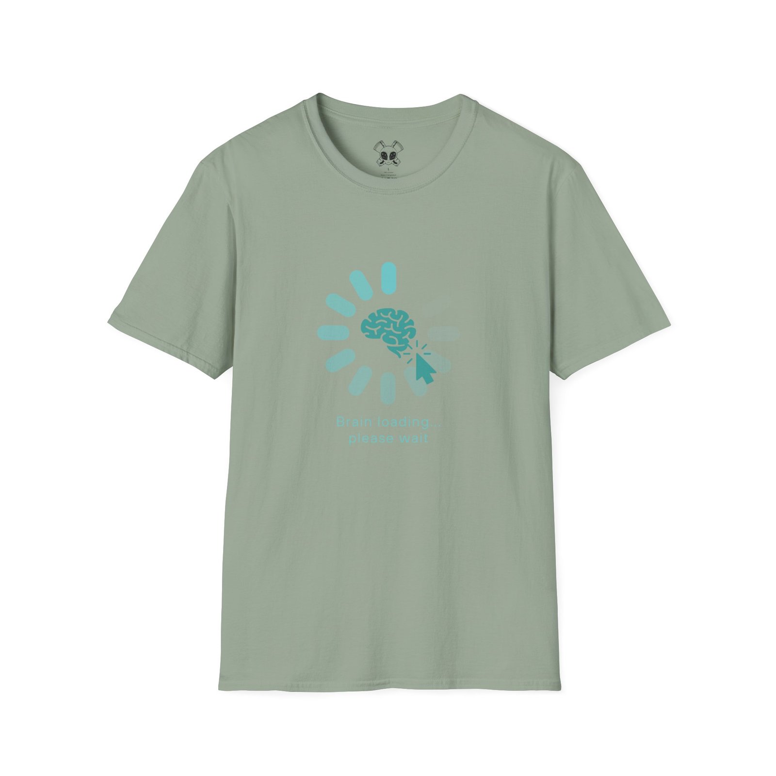 BODâ„¢ Brain Loading Unisex Softstyle T-Shirt. - Image 23