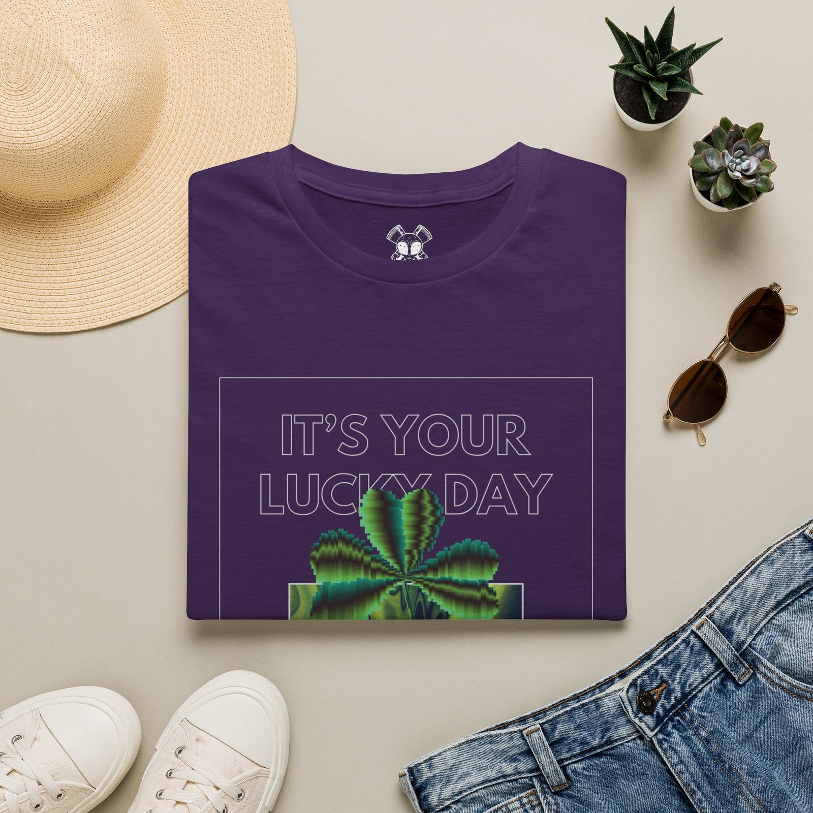 BODâ„¢ Your Lucky Day Unisex Softstyle T-Shirt. - Image 45