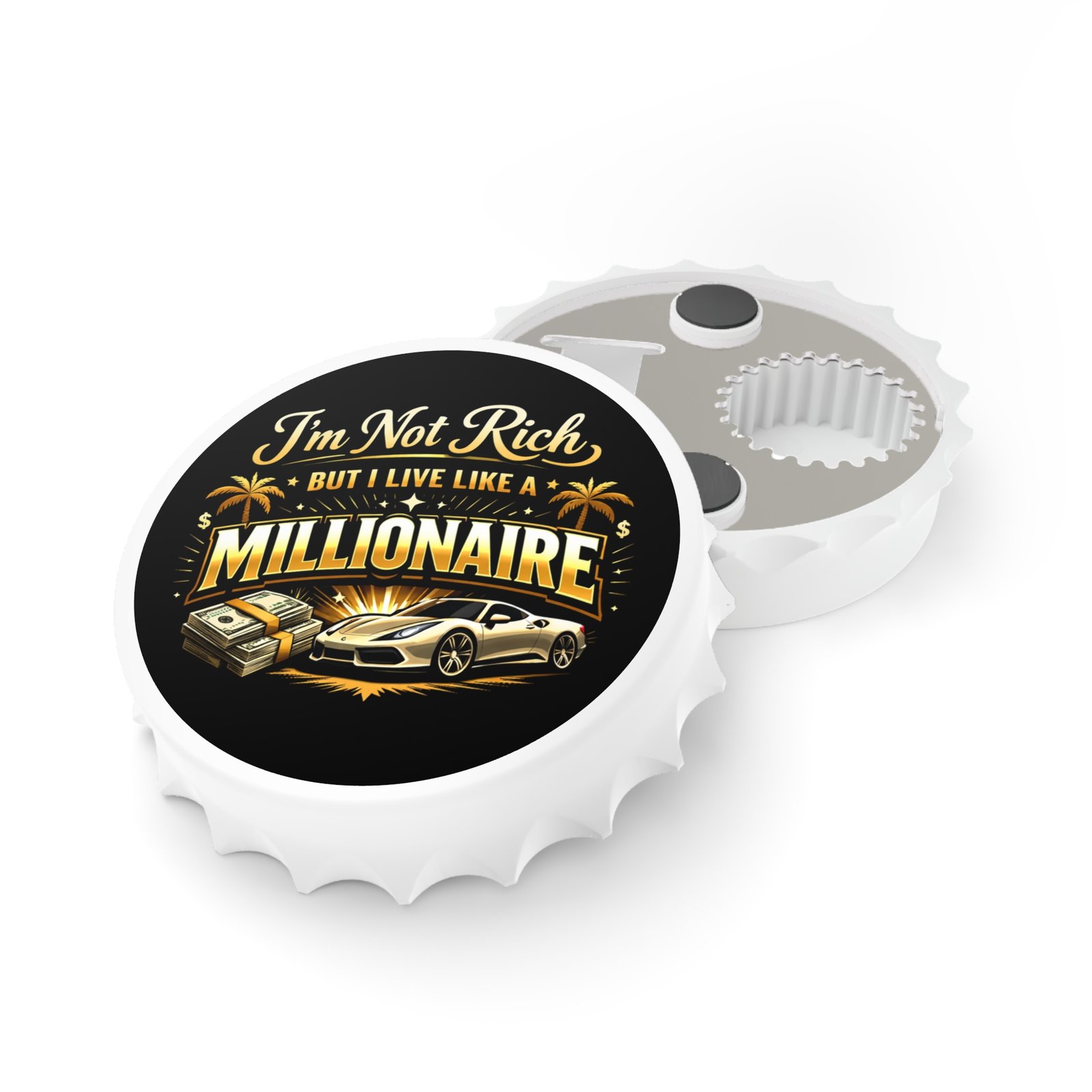 BODâ„¢ Millionaire Bottle Opener - Fridge Magnet - Image 3