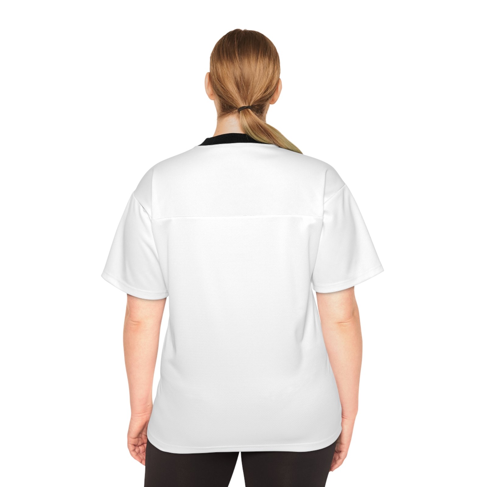 BODâ„¢ Chill Vibes Unisex Football Jersey - Cannabis Design - Image 4