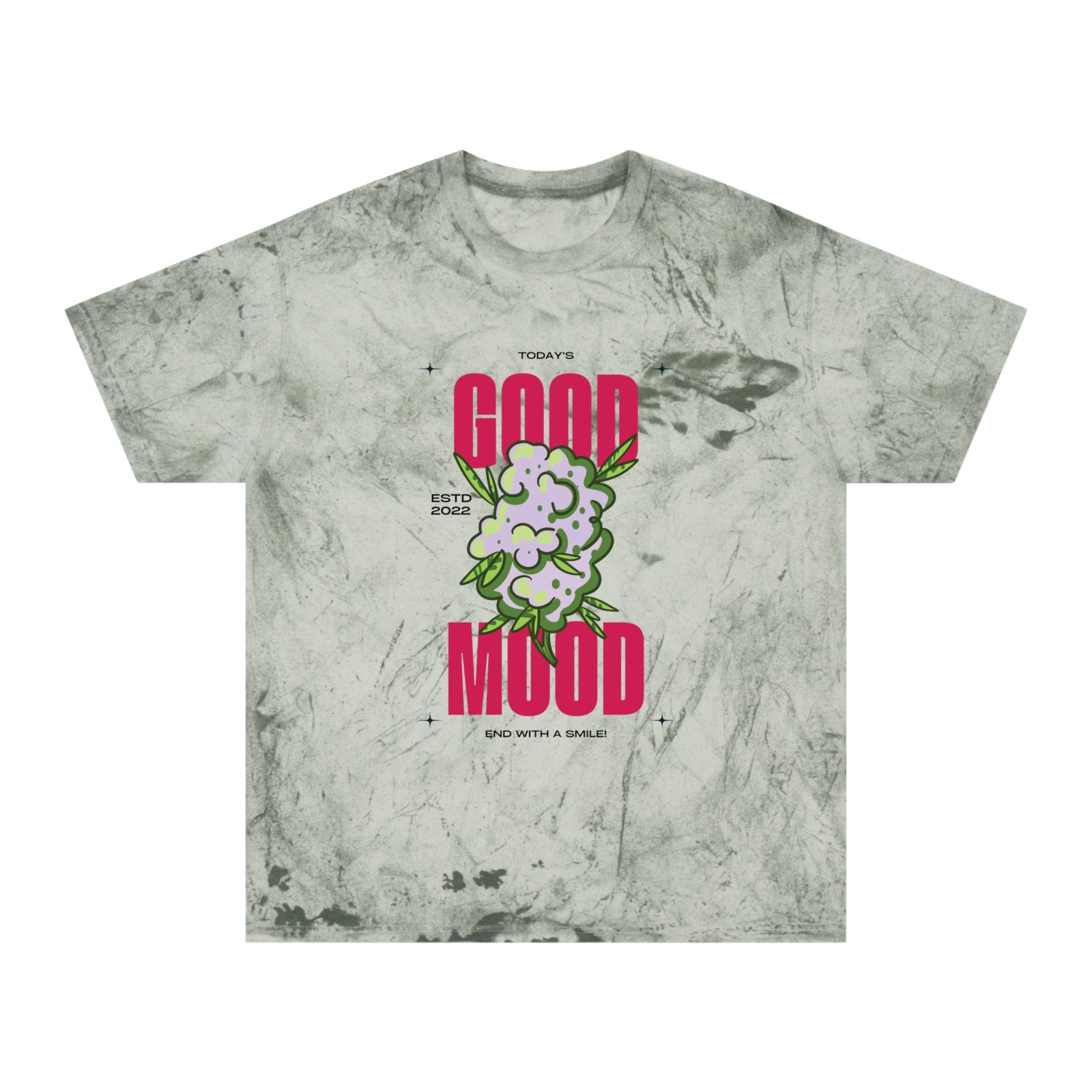 BODâ„¢ Good Mood Unisex Color Blast T-Shirt. - Image 13