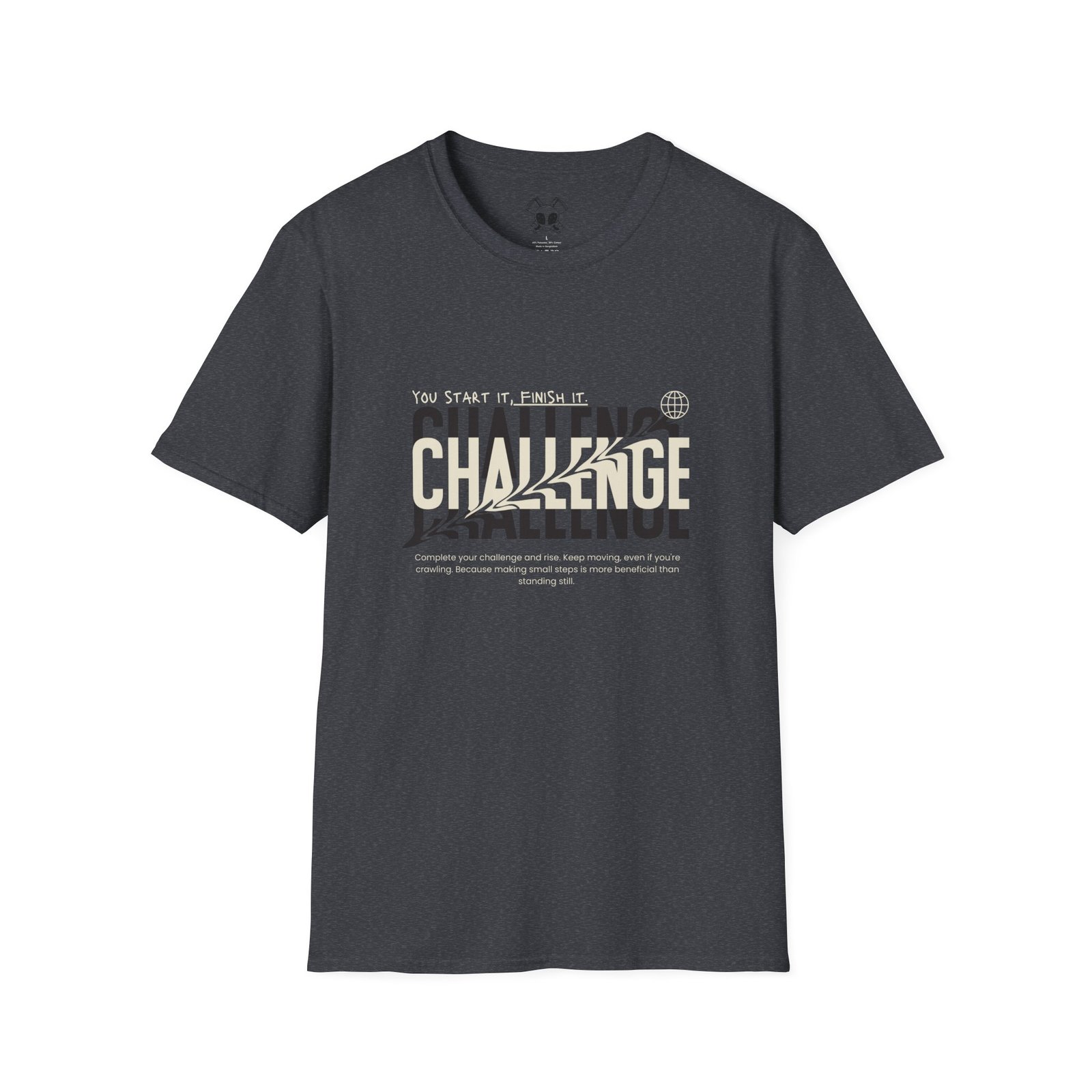 BODâ„¢ You Start It, Finish It Unisex Softstyle T-Shirt. - Image 35