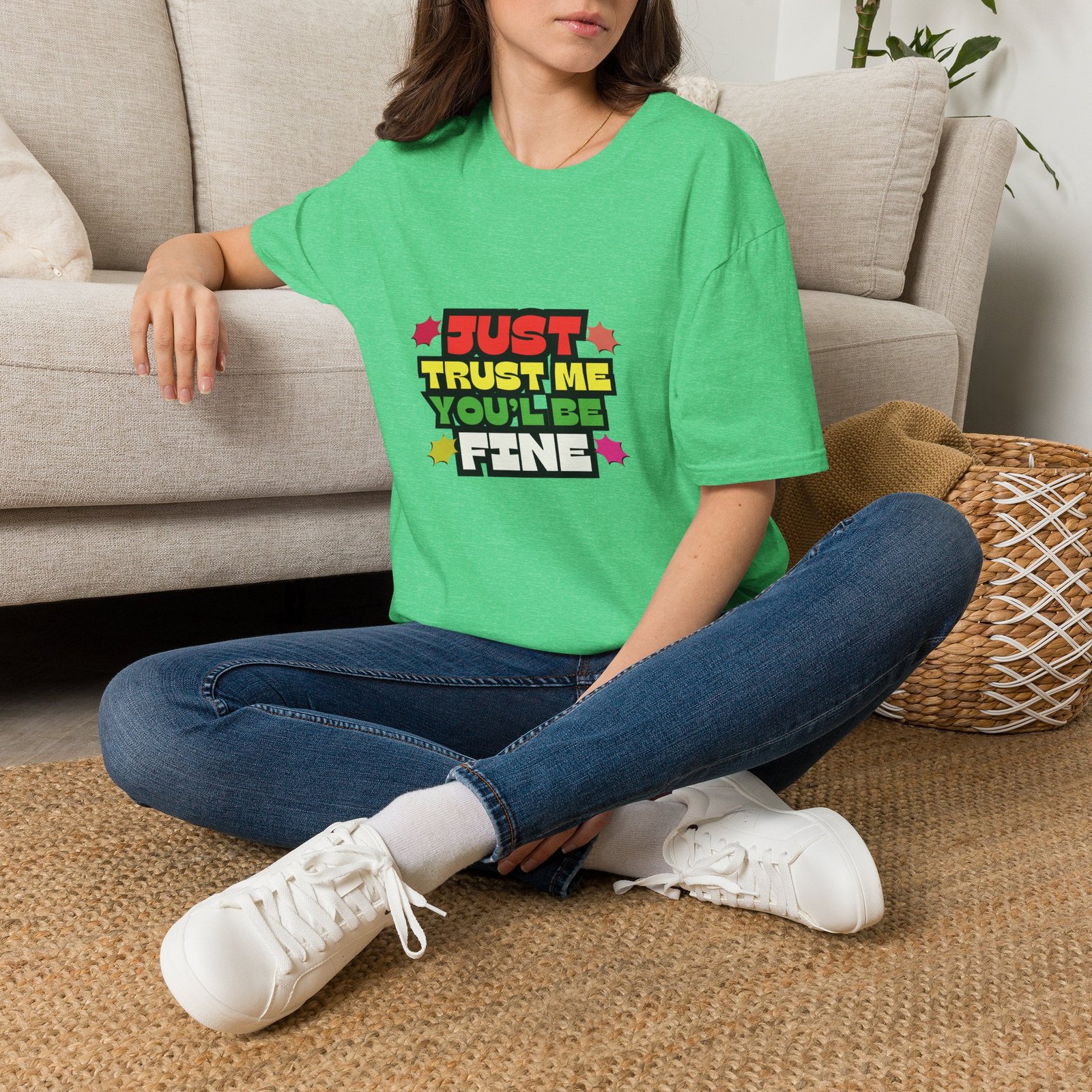 BODâ„¢ Just Trust Me Unisex Softstyle T-Shirt. - Image 34