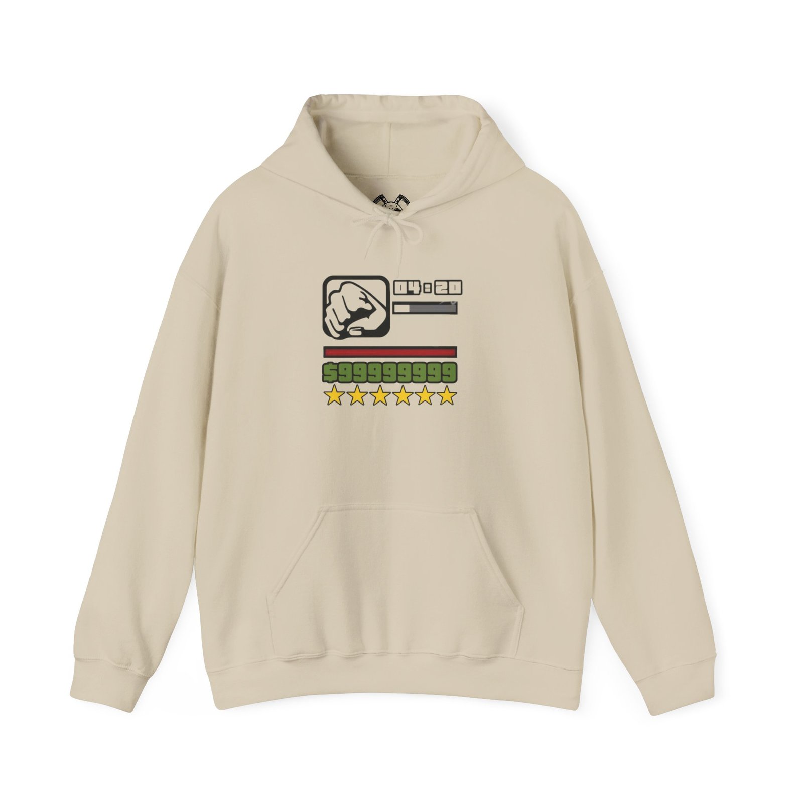 BODâ„¢ "Five Stars - GTA" Unisex Hoodie - Image 5