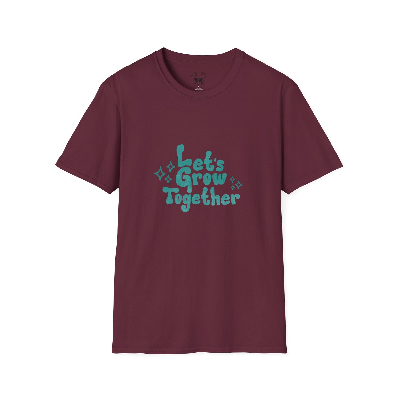 BODâ„¢ Let's Grow Together Unisex Softstyle T-Shirt. - Image 19