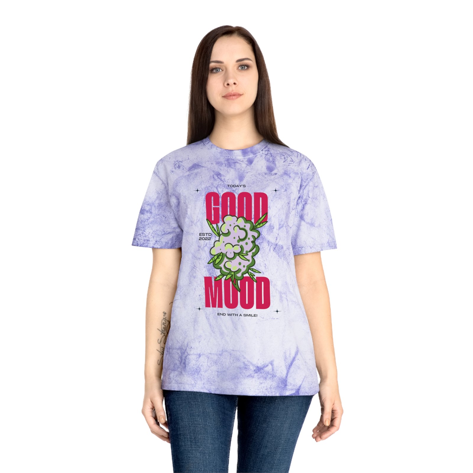 BODâ„¢ Good Mood Unisex Color Blast T-Shirt. - Image 4