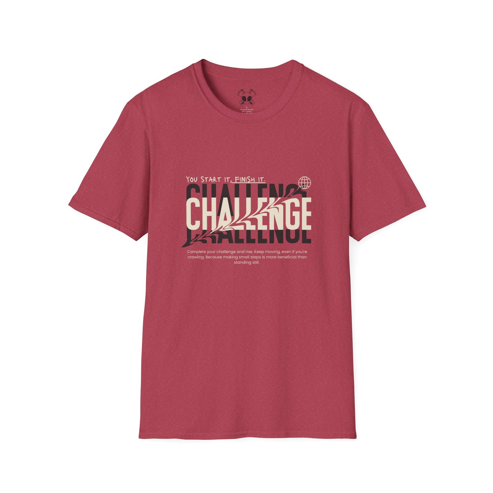 BODâ„¢ You Start It, Finish It Unisex Softstyle T-Shirt. - Image 63