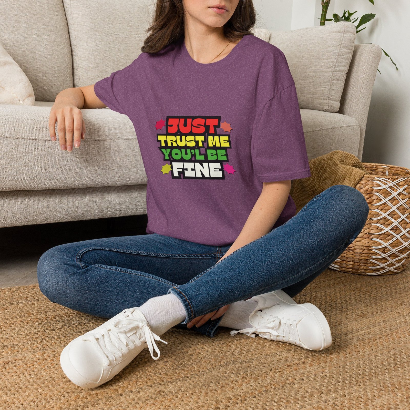 BODâ„¢ Just Trust Me Unisex Softstyle T-Shirt. - Image 58