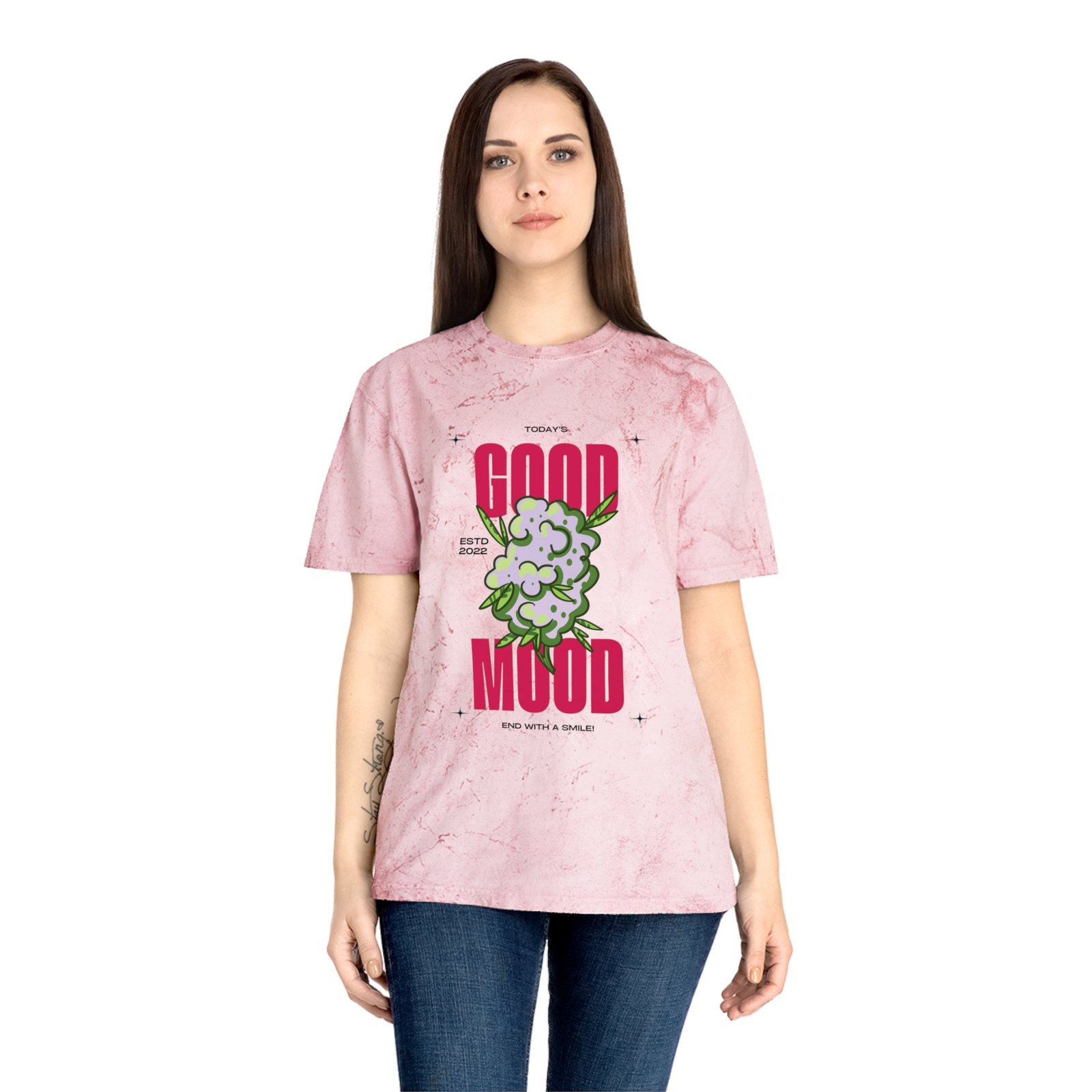 BODâ„¢ Good Mood Unisex Color Blast T-Shirt. - Image 24
