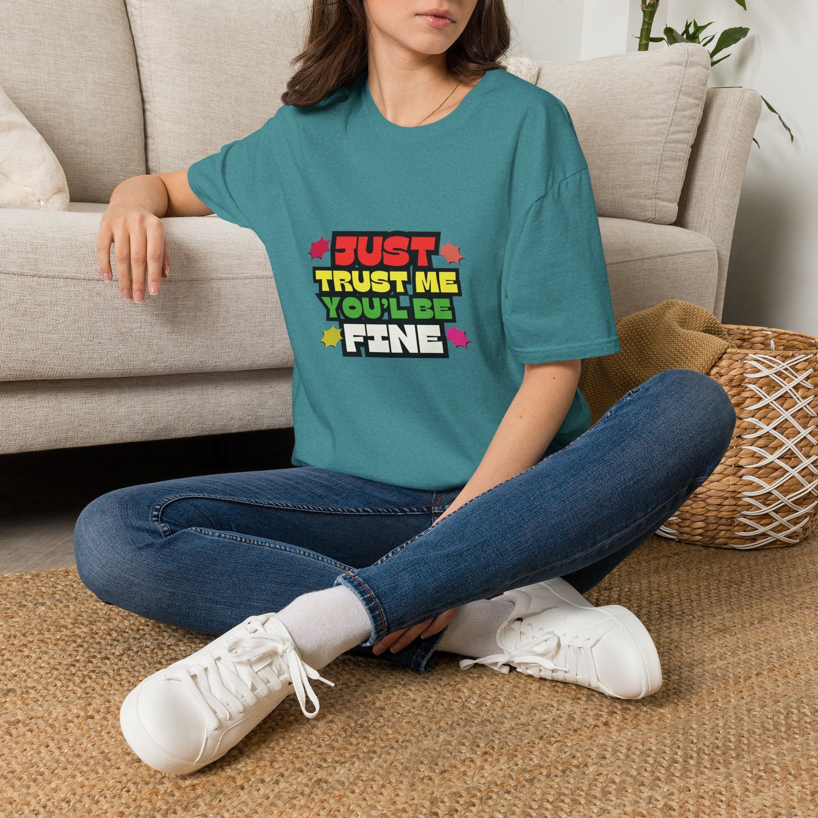 BODâ„¢ Just Trust Me Unisex Softstyle T-Shirt. - Image 38