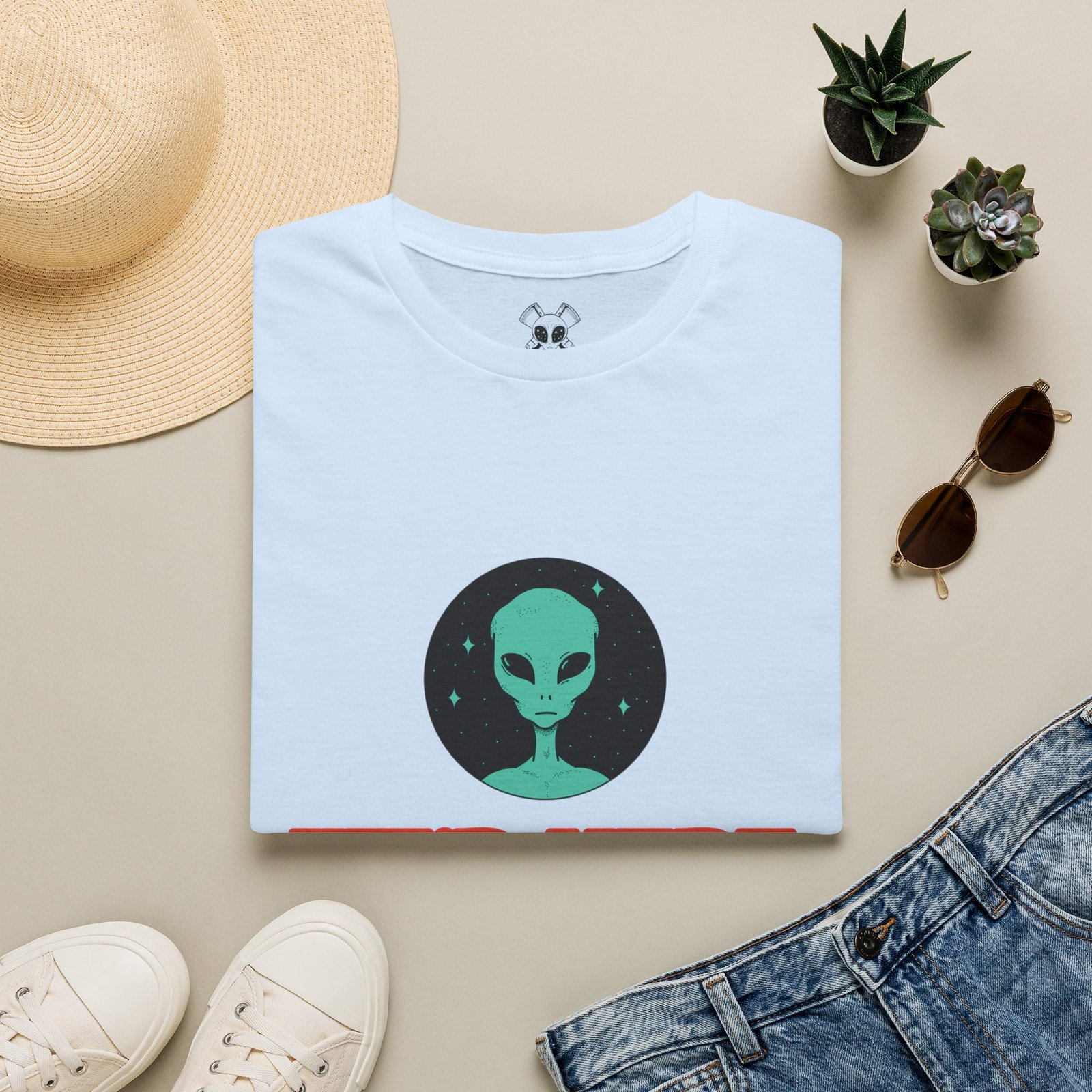 BODâ„¢ We Are Here For The D***S Unisex Softstyle T-Shirt - Image 2