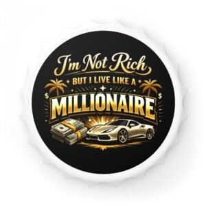 BOD™ Millionaire Bottle Opener - Fridge Magnet