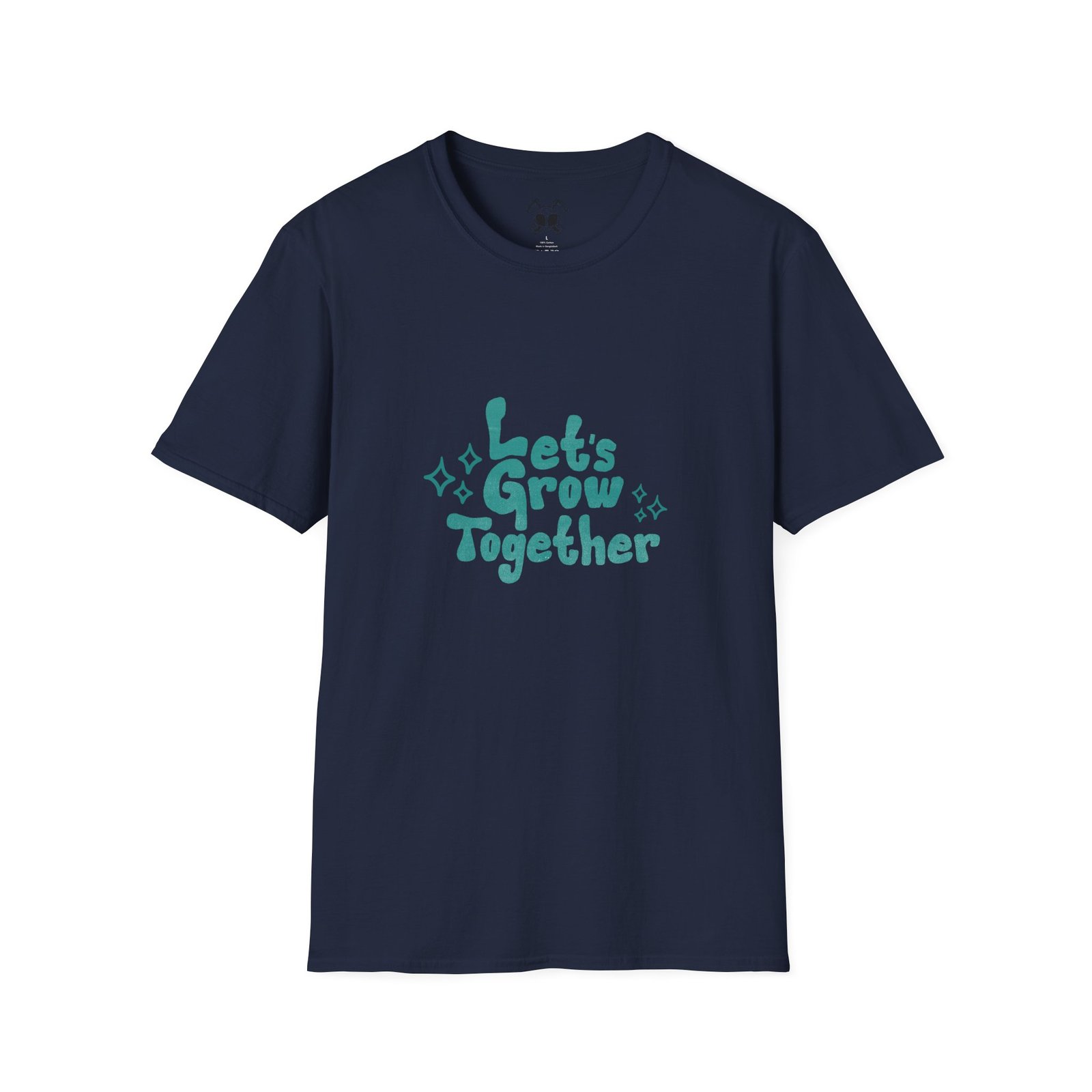 BODâ„¢ Let's Grow Together Unisex Softstyle T-Shirt. - Image 27