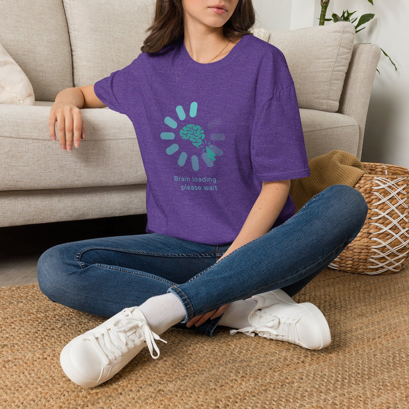 BODâ„¢ Brain Loading Unisex Softstyle T-Shirt. - Image 38