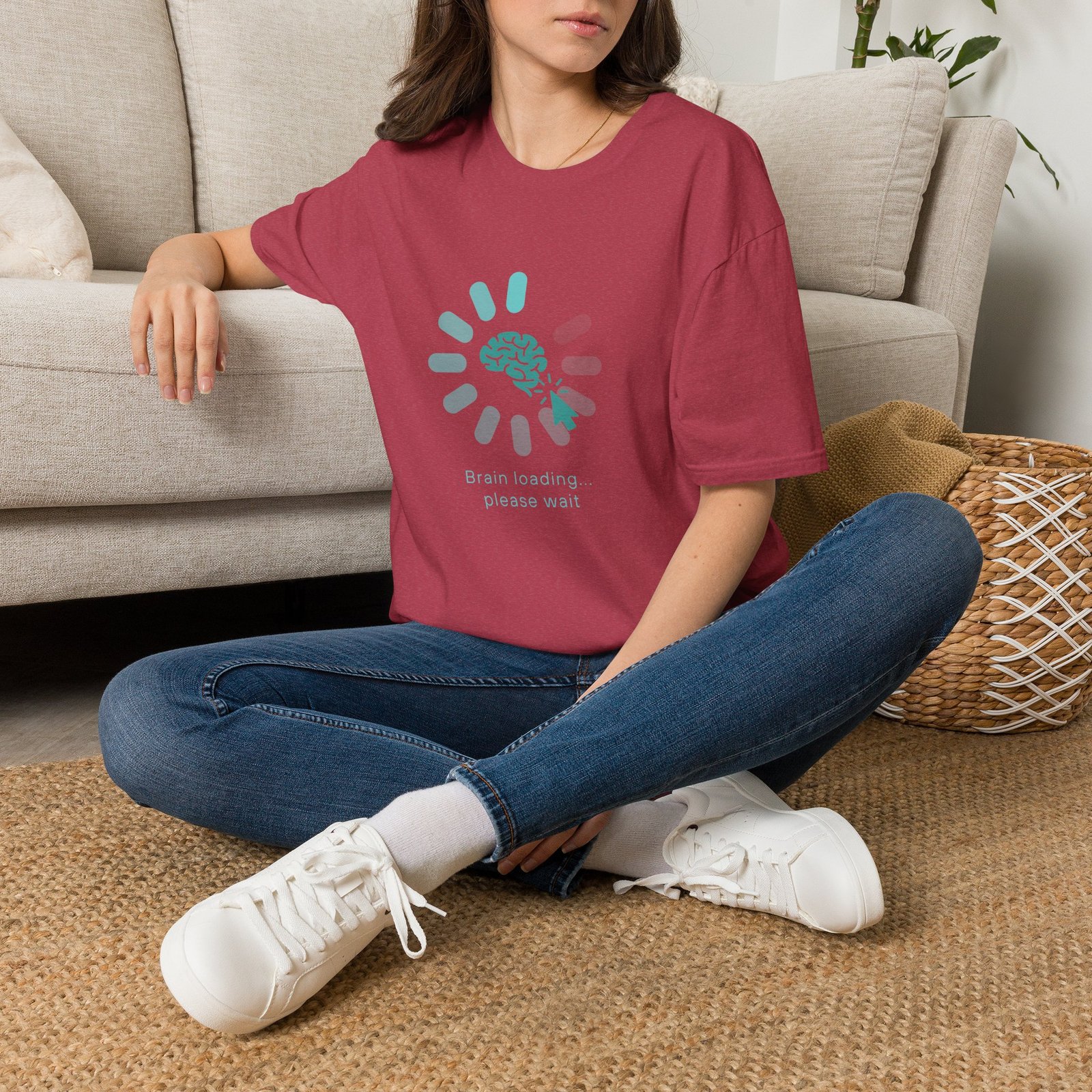 BODâ„¢ Brain Loading Unisex Softstyle T-Shirt. - Image 54