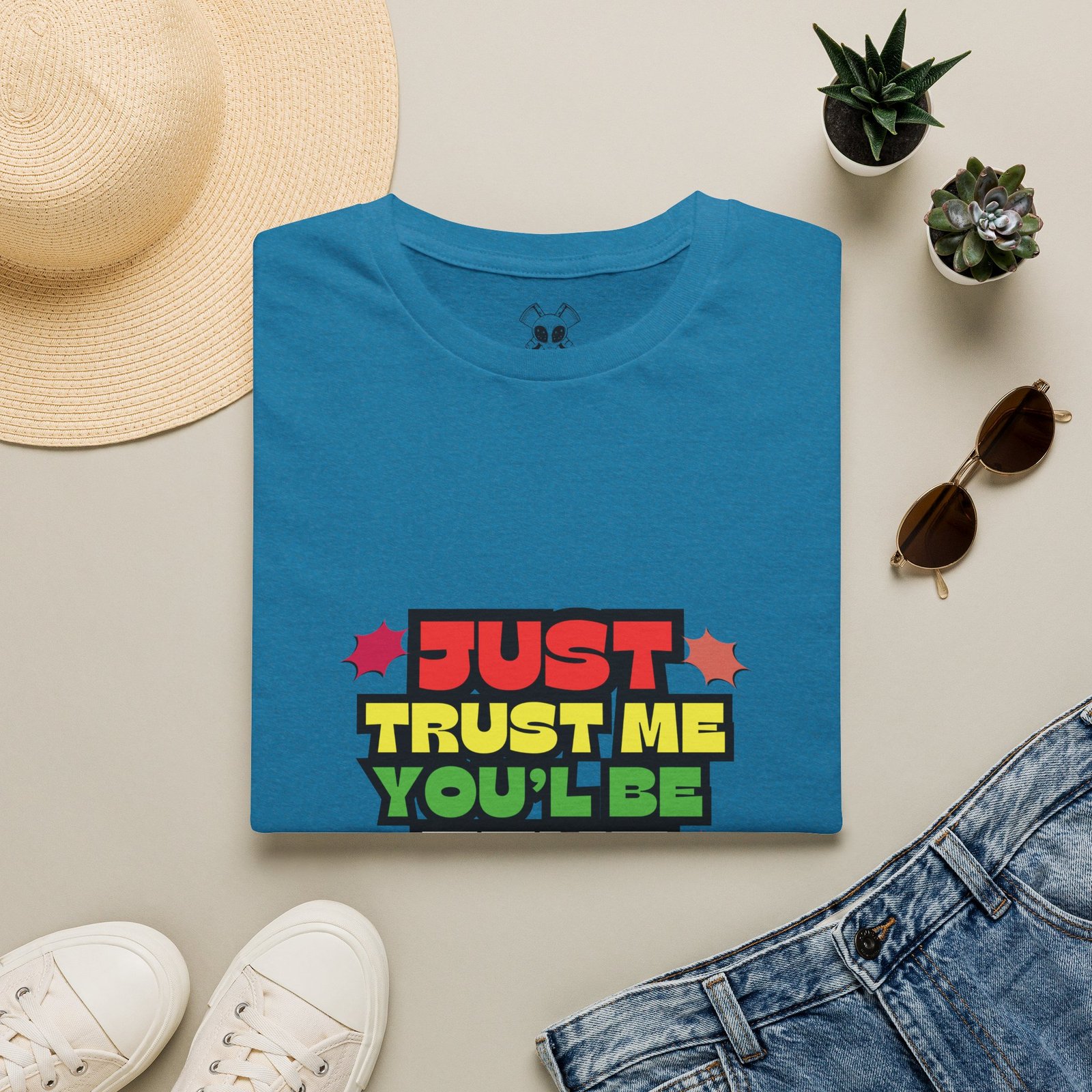 BODâ„¢ Just Trust Me Unisex Softstyle T-Shirt. - Image 49