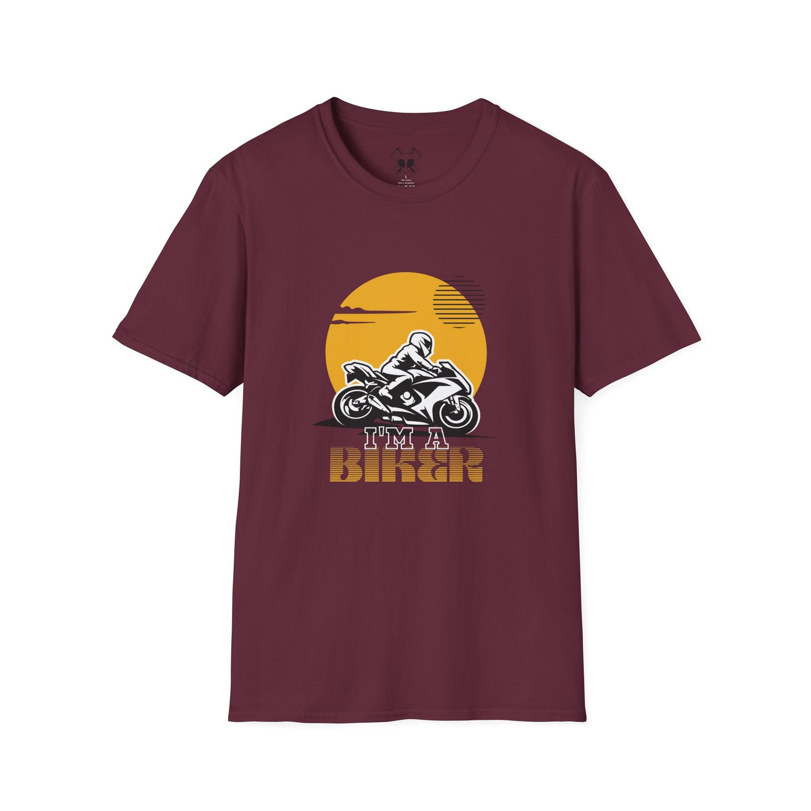 BODâ„¢ I'm A Biker Unisex Softstyle T-Shirt.