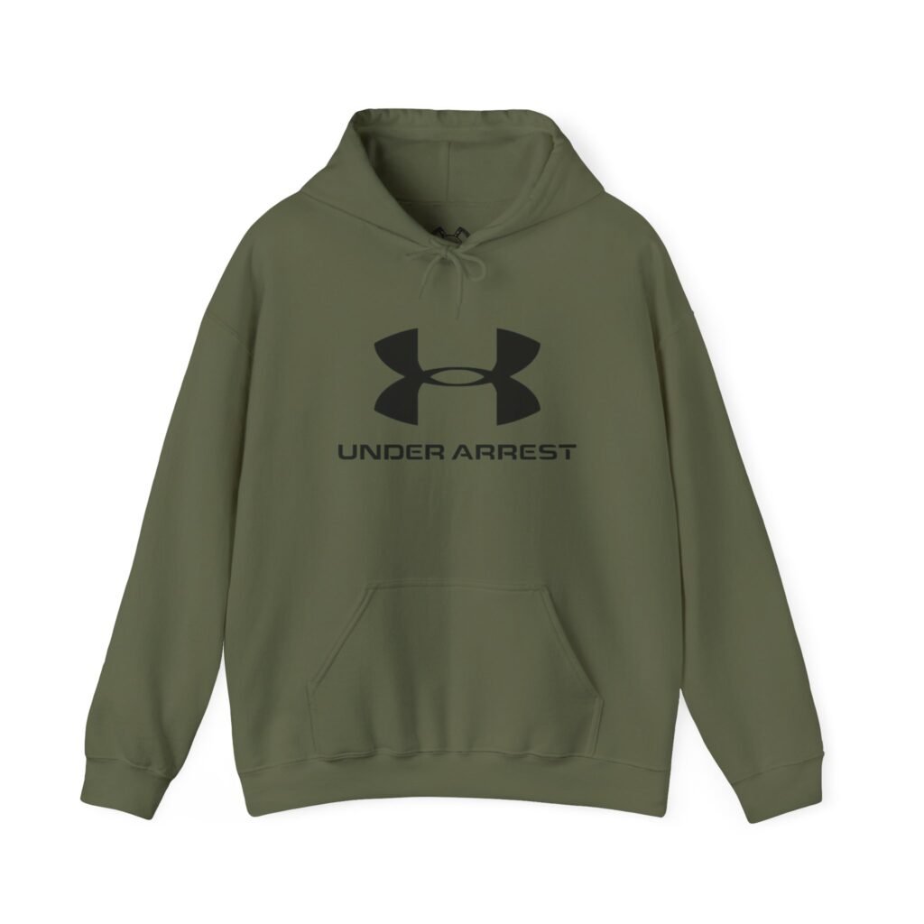 BOD™  "UNDER ARREST" Unisex Heavy Blend Hoodie