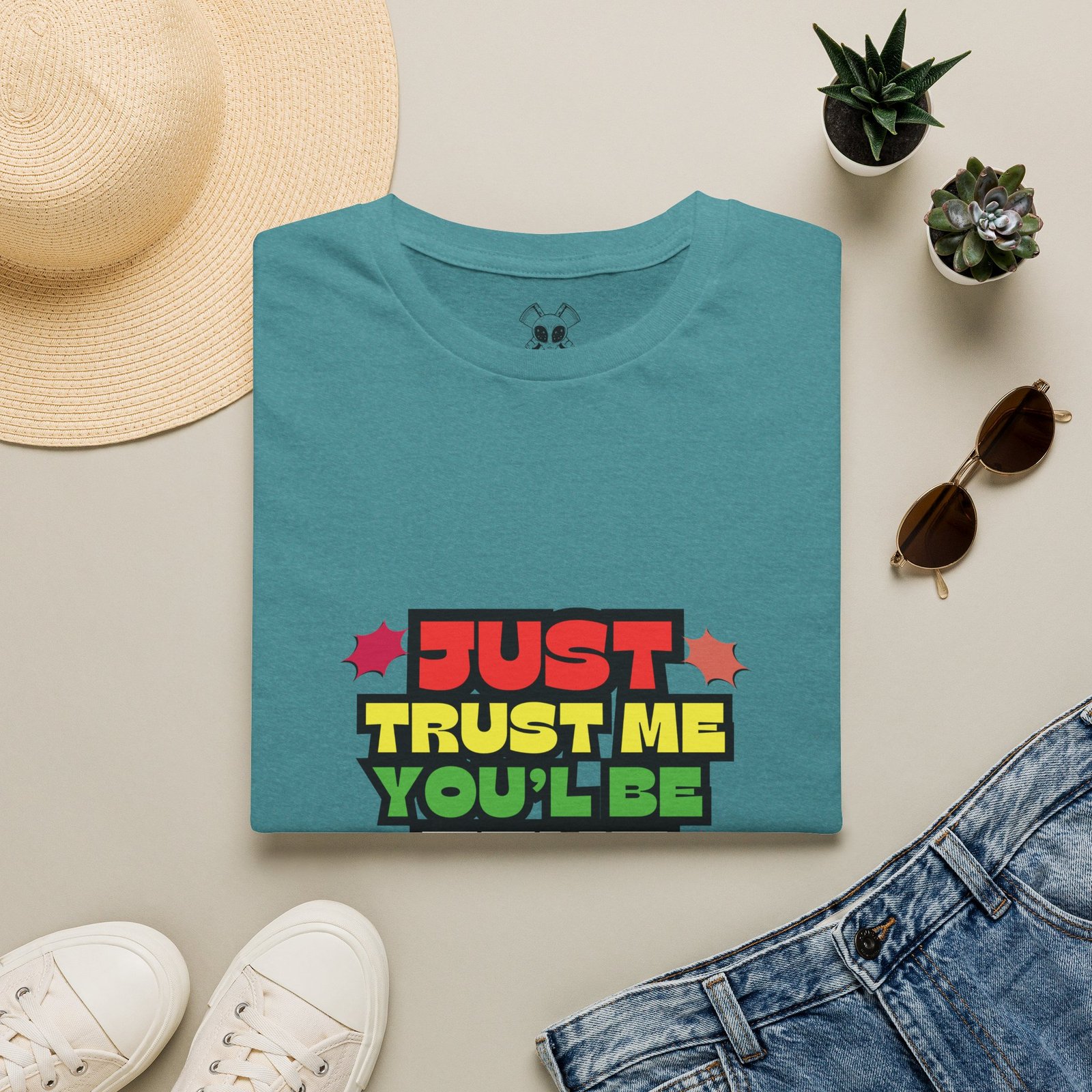 BODâ„¢ Just Trust Me Unisex Softstyle T-Shirt. - Image 37