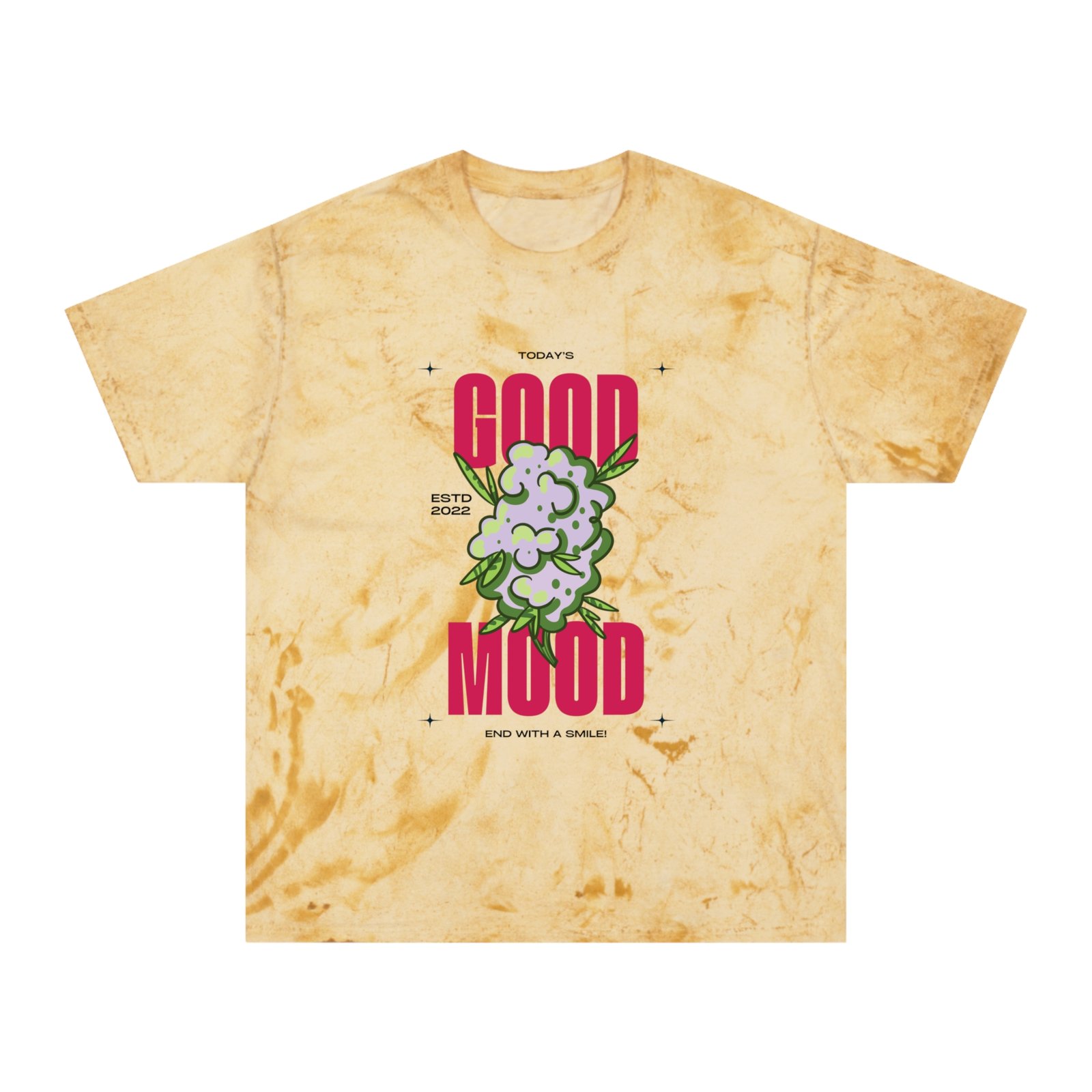 BODâ„¢ Good Mood Unisex Color Blast T-Shirt. - Image 5