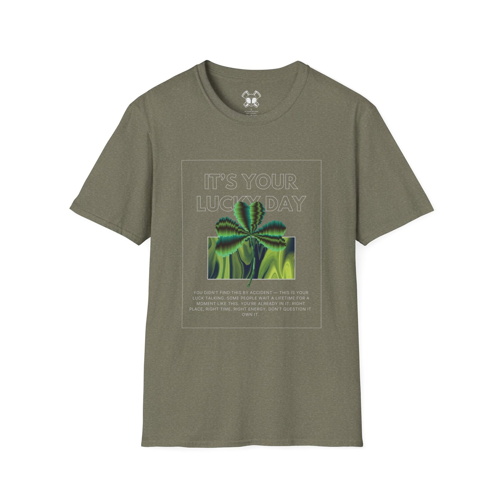 BODâ„¢ Your Lucky Day Unisex Softstyle T-Shirt. - Image 19
