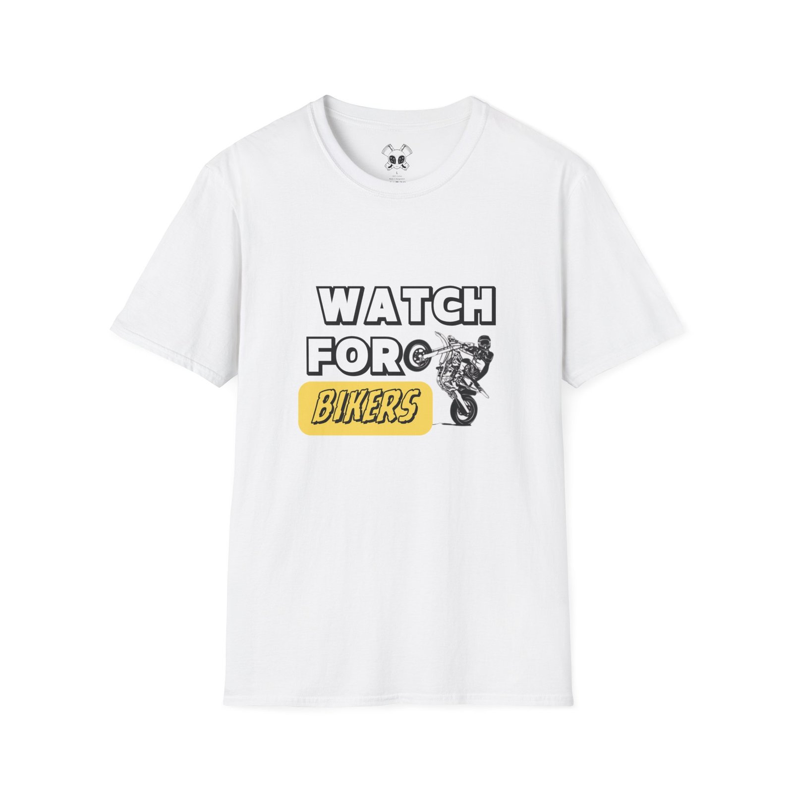 BODâ„¢ Watch For Bikers Unisex Softstyle T-Shirt