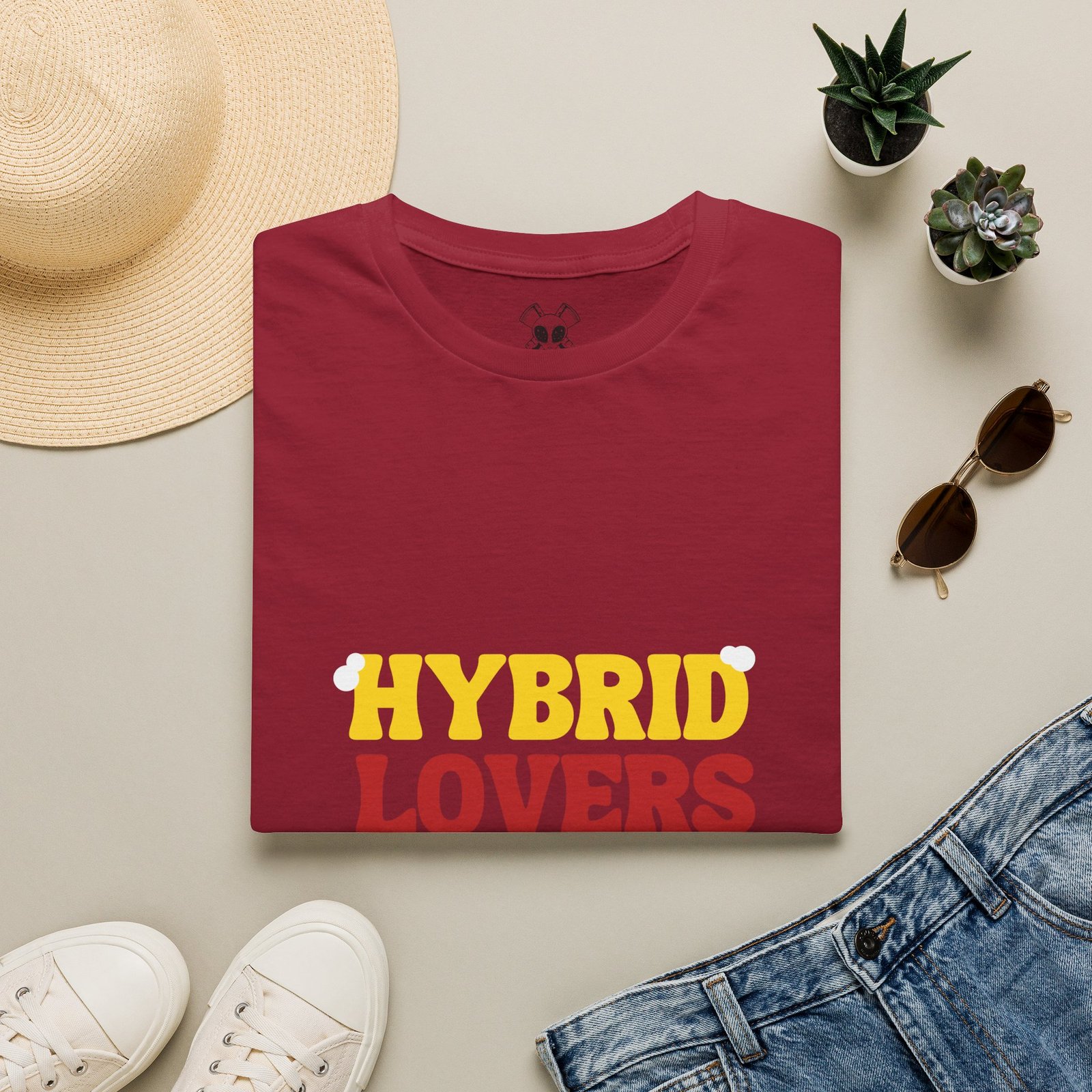 BODâ„¢ Hybrid Lovers Unisex Softstyle T-Shirt. - Image 57