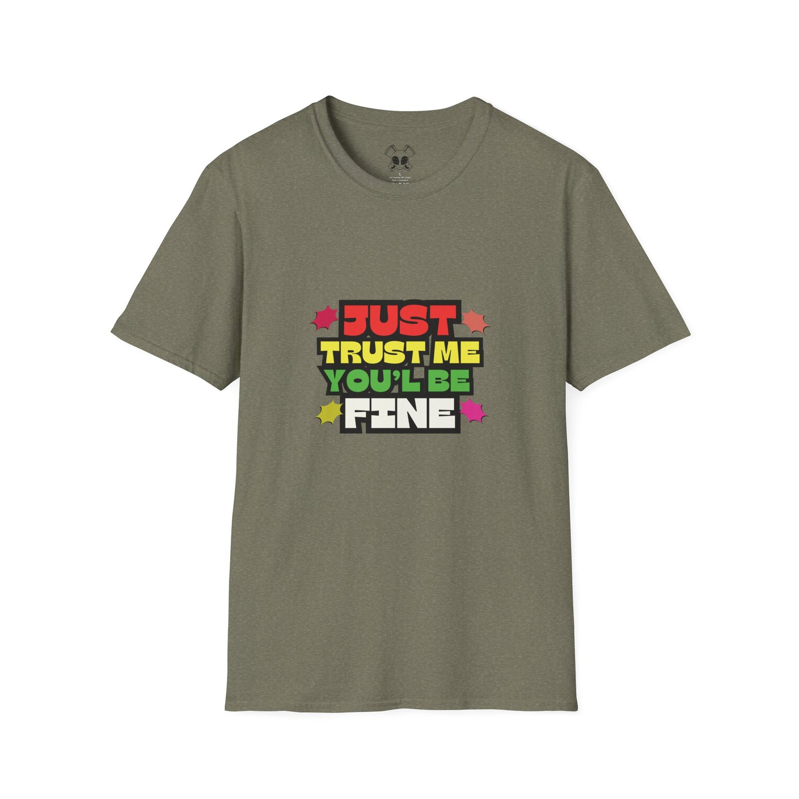 BODâ„¢ Just Trust Me Unisex Softstyle T-Shirt. - Image 23