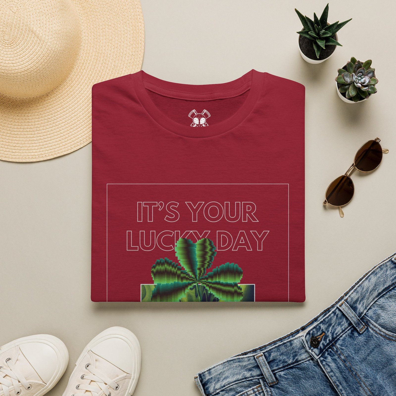 BODâ„¢ Your Lucky Day Unisex Softstyle T-Shirt. - Image 57
