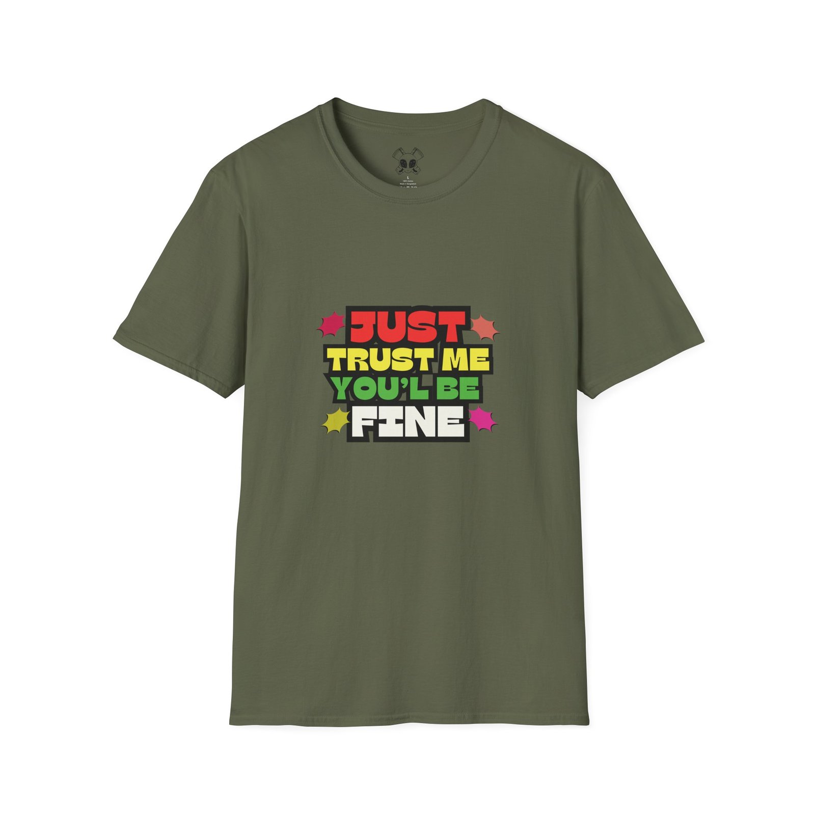 BODâ„¢ Just Trust Me Unisex Softstyle T-Shirt. - Image 27