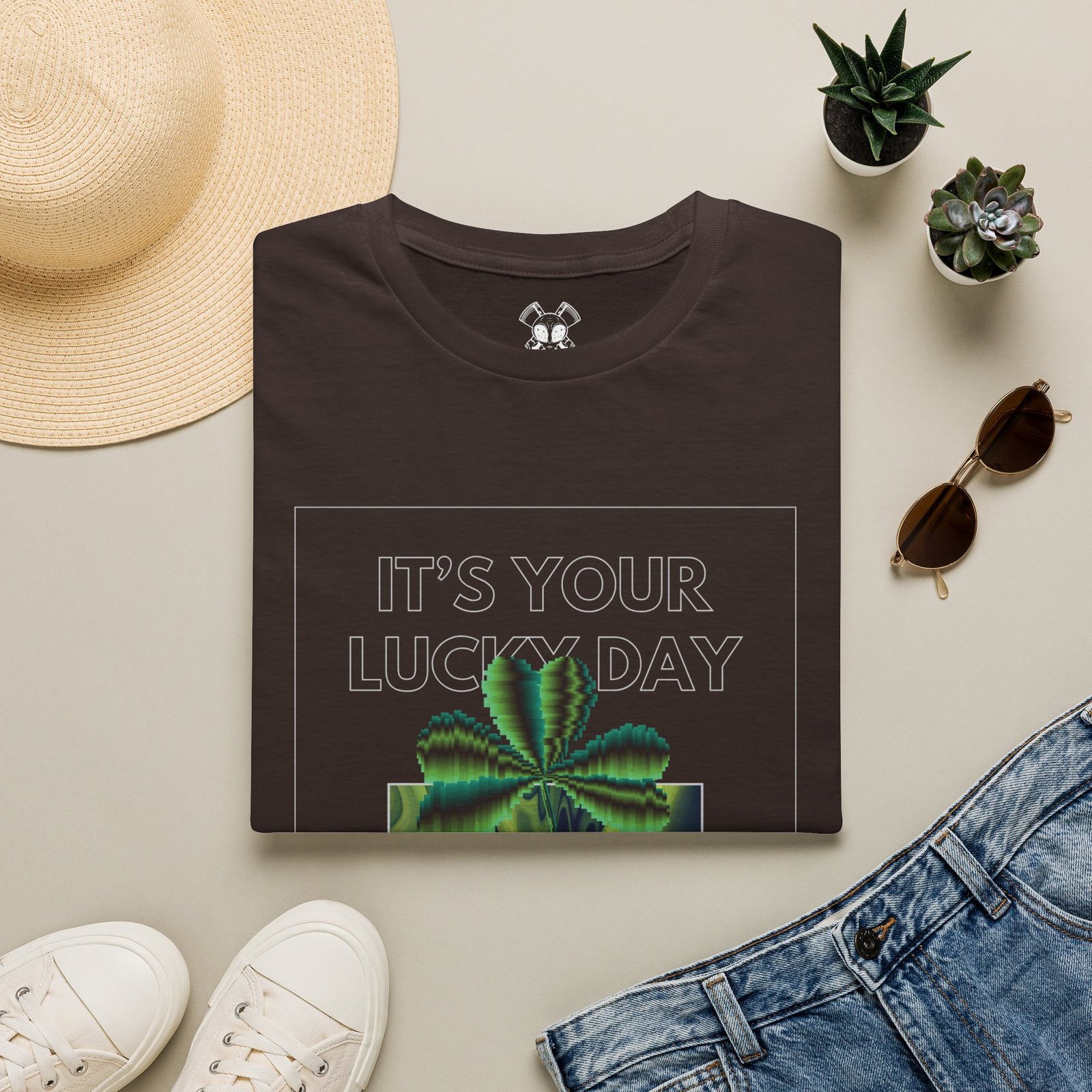 BODâ„¢ Your Lucky Day Unisex Softstyle T-Shirt. - Image 13
