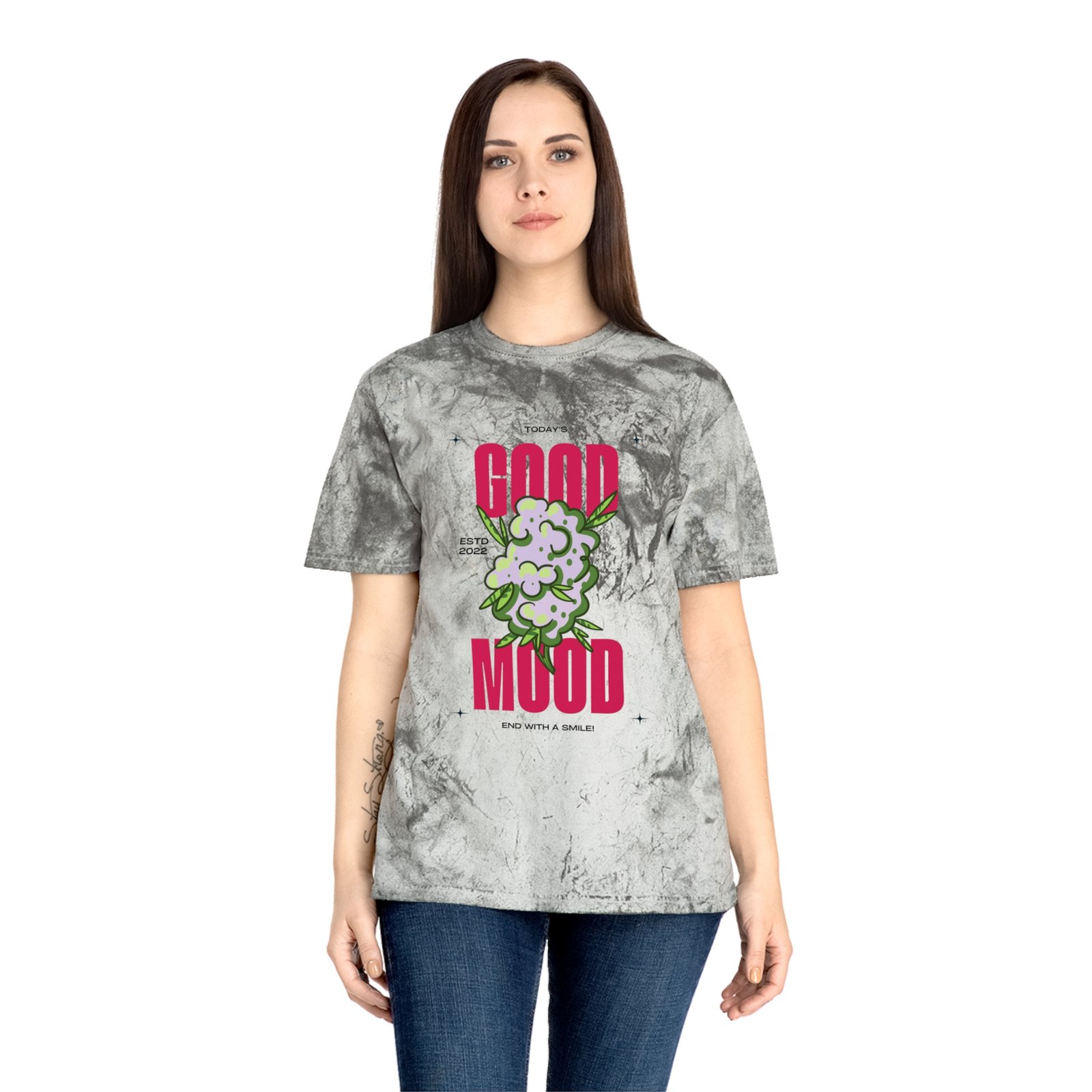 BODâ„¢ Good Mood Unisex Color Blast T-Shirt. - Image 12