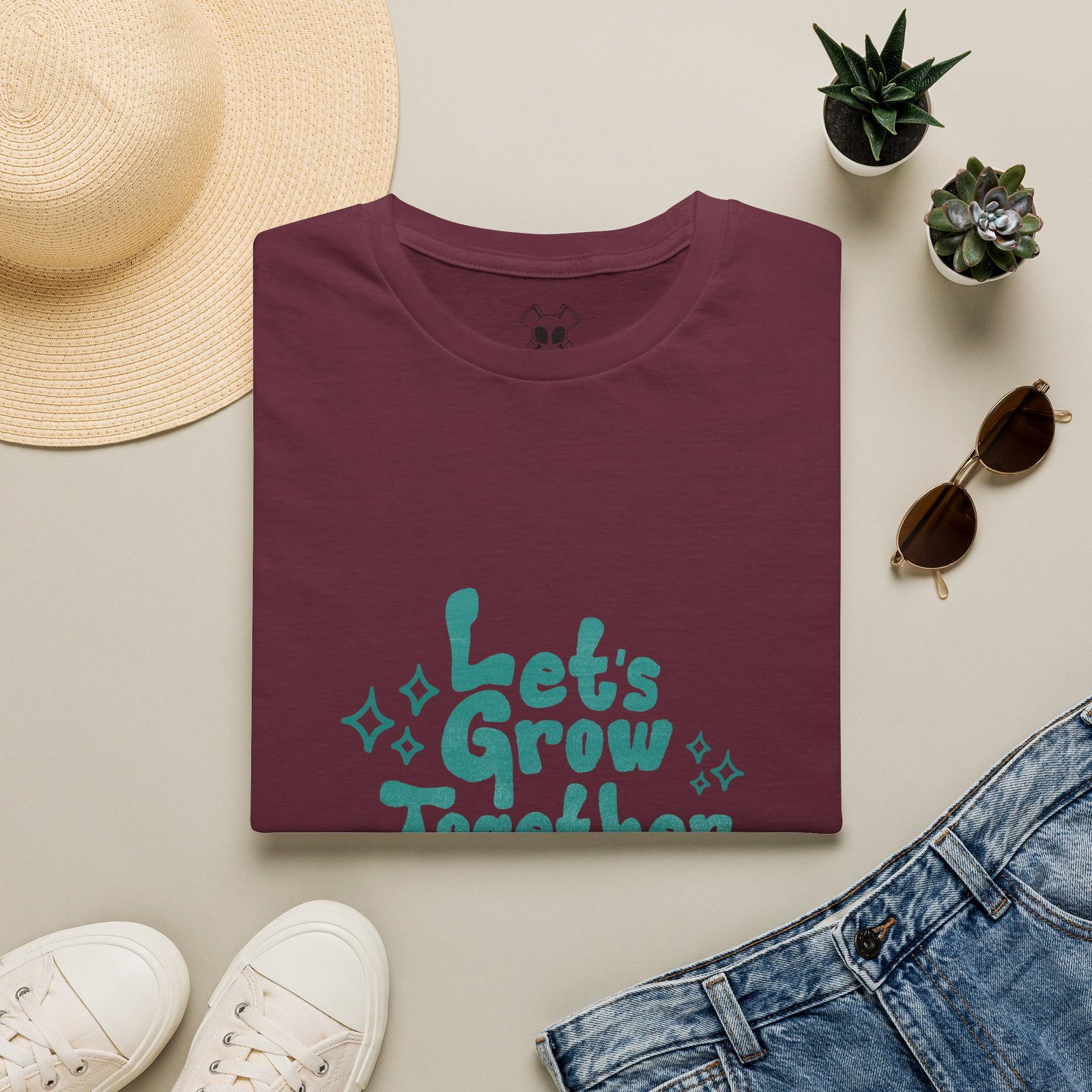 BODâ„¢ Let's Grow Together Unisex Softstyle T-Shirt. - Image 17