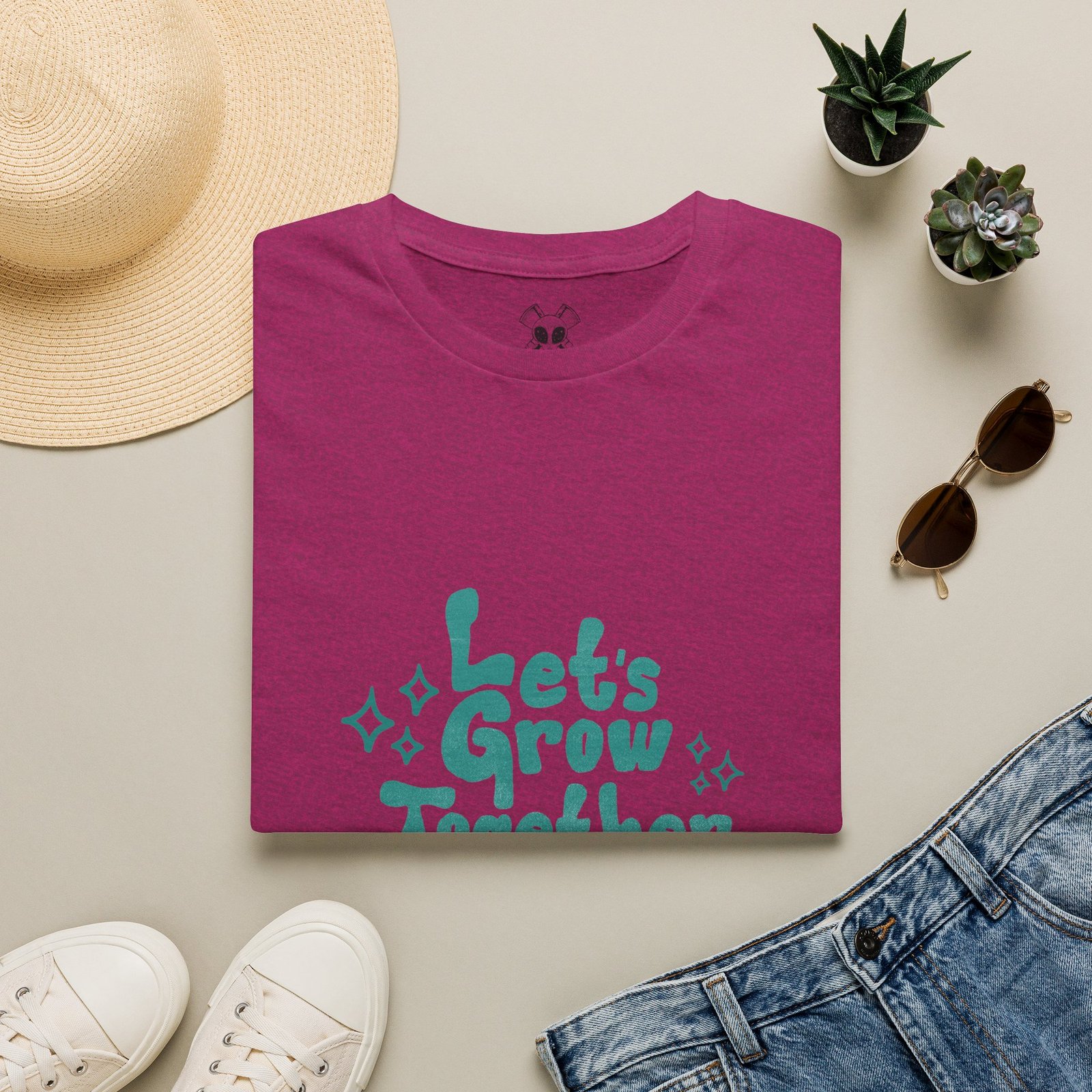 BODâ„¢ Let's Grow Together Unisex Softstyle T-Shirt. - Image 21