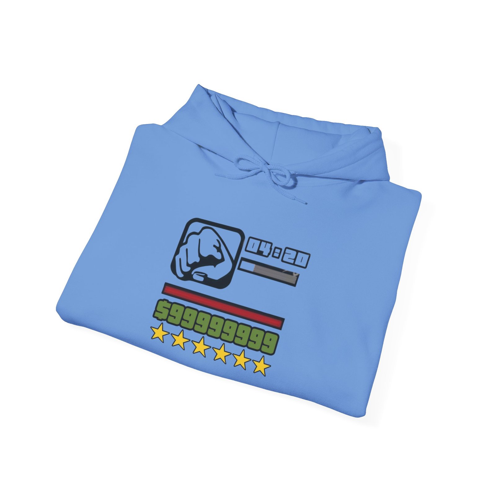 BODâ„¢ "Five Stars - GTA" Unisex Hoodie - Image 16