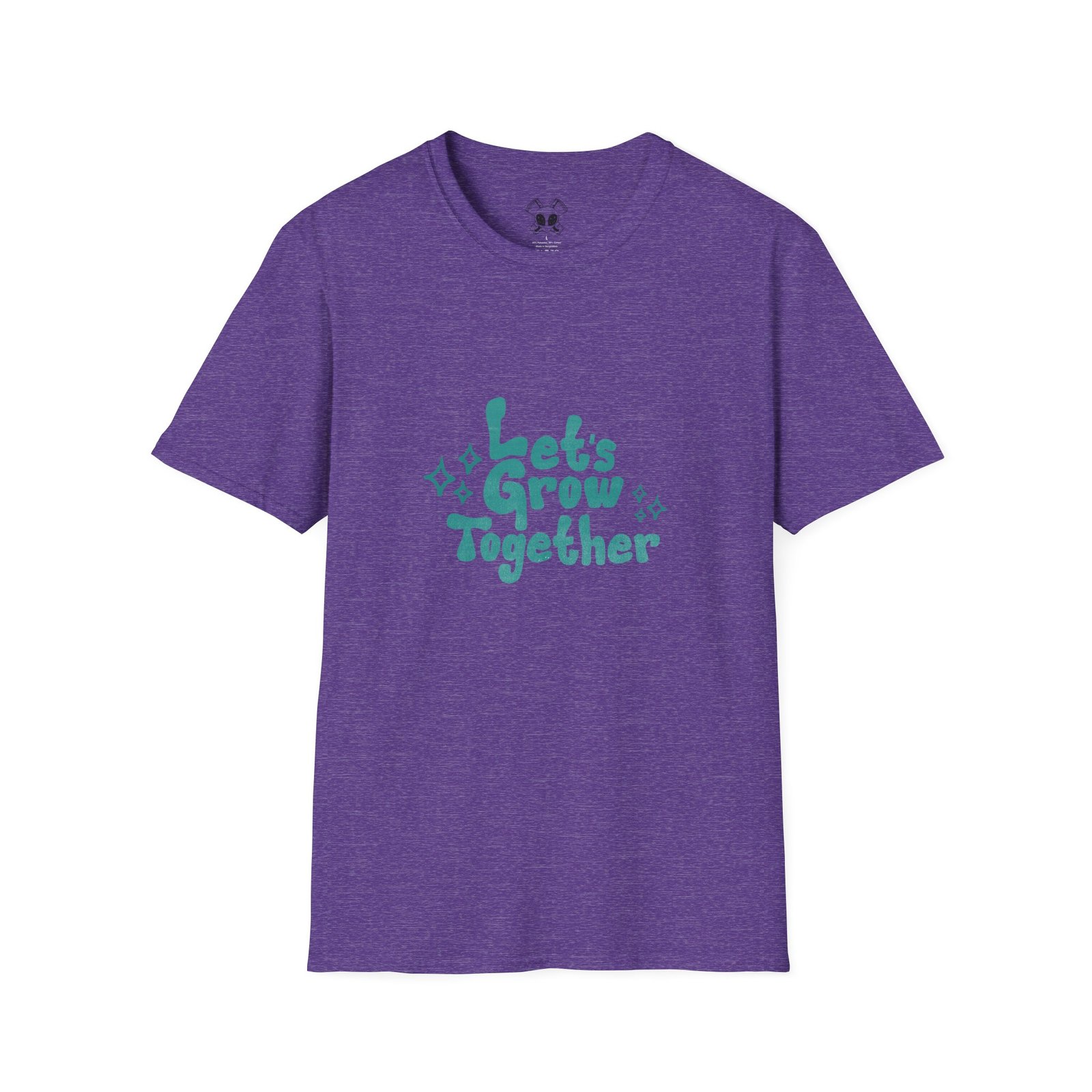 BODâ„¢ Let's Grow Together Unisex Softstyle T-Shirt. - Image 31