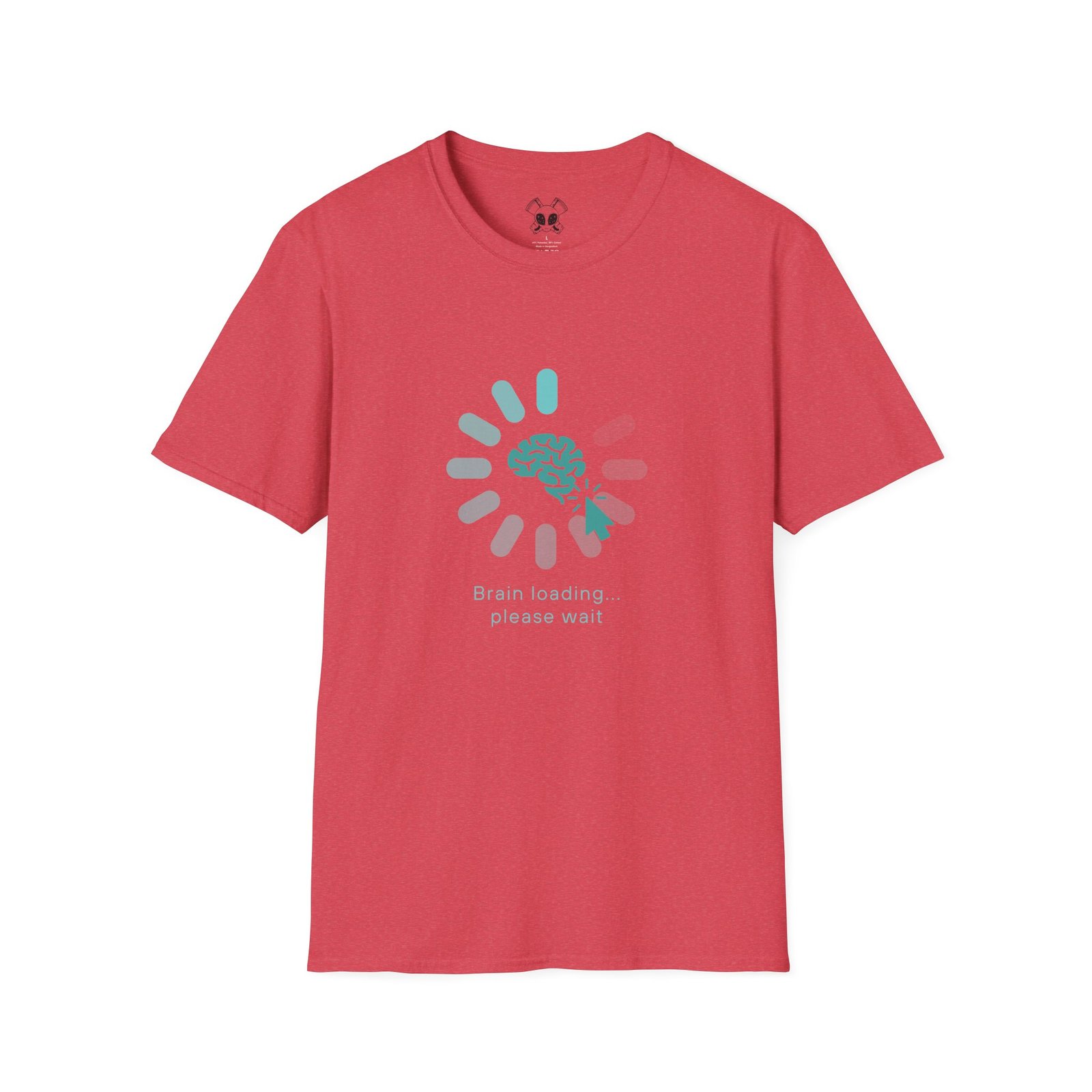 BODâ„¢ Brain Loading Unisex Softstyle T-Shirt. - Image 51