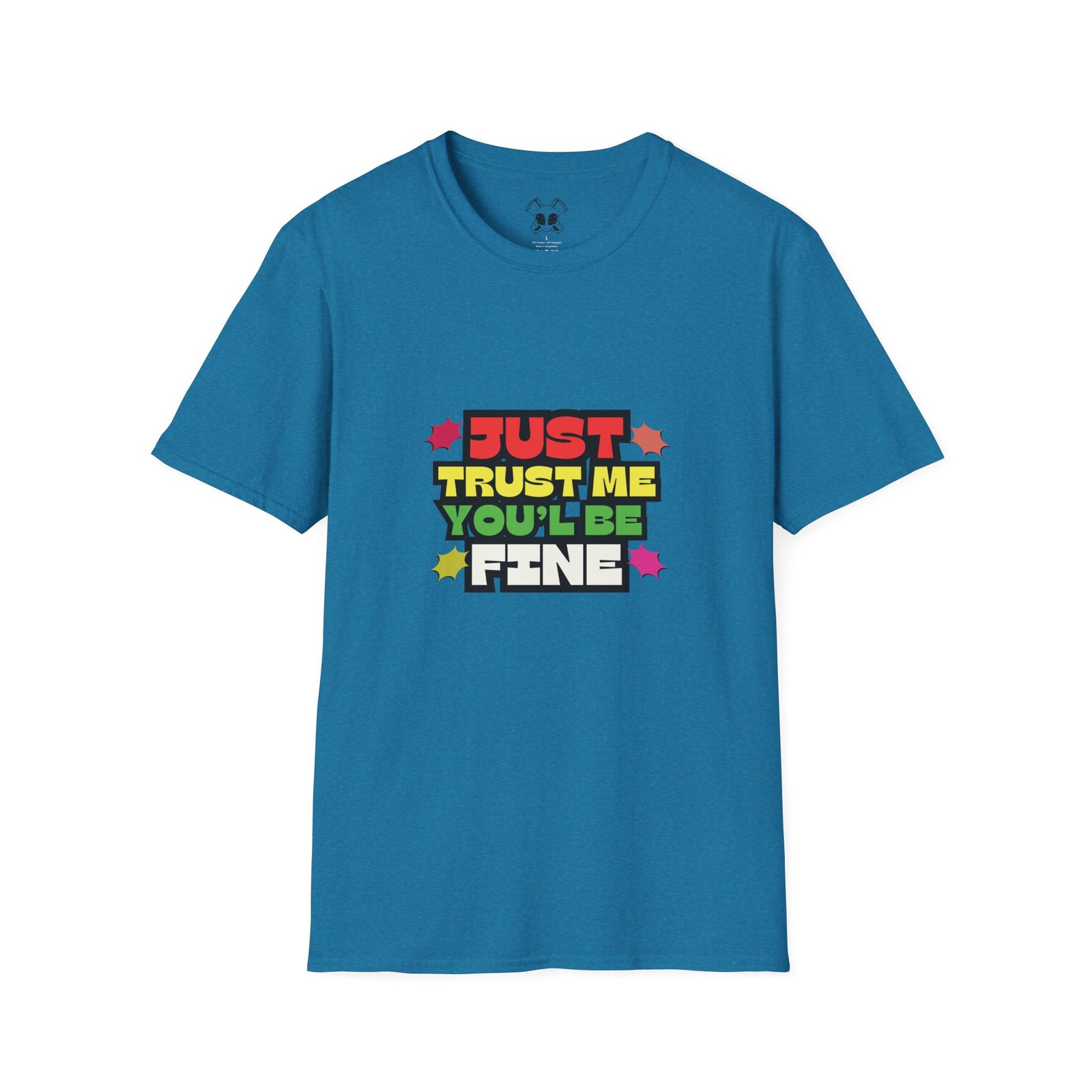BODâ„¢ Just Trust Me Unisex Softstyle T-Shirt. - Image 51